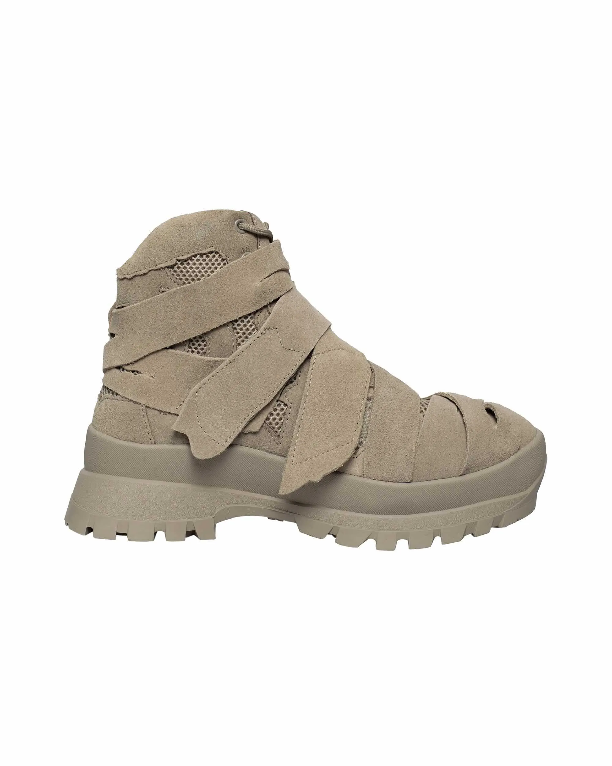 Beige Vibram Desert Boots