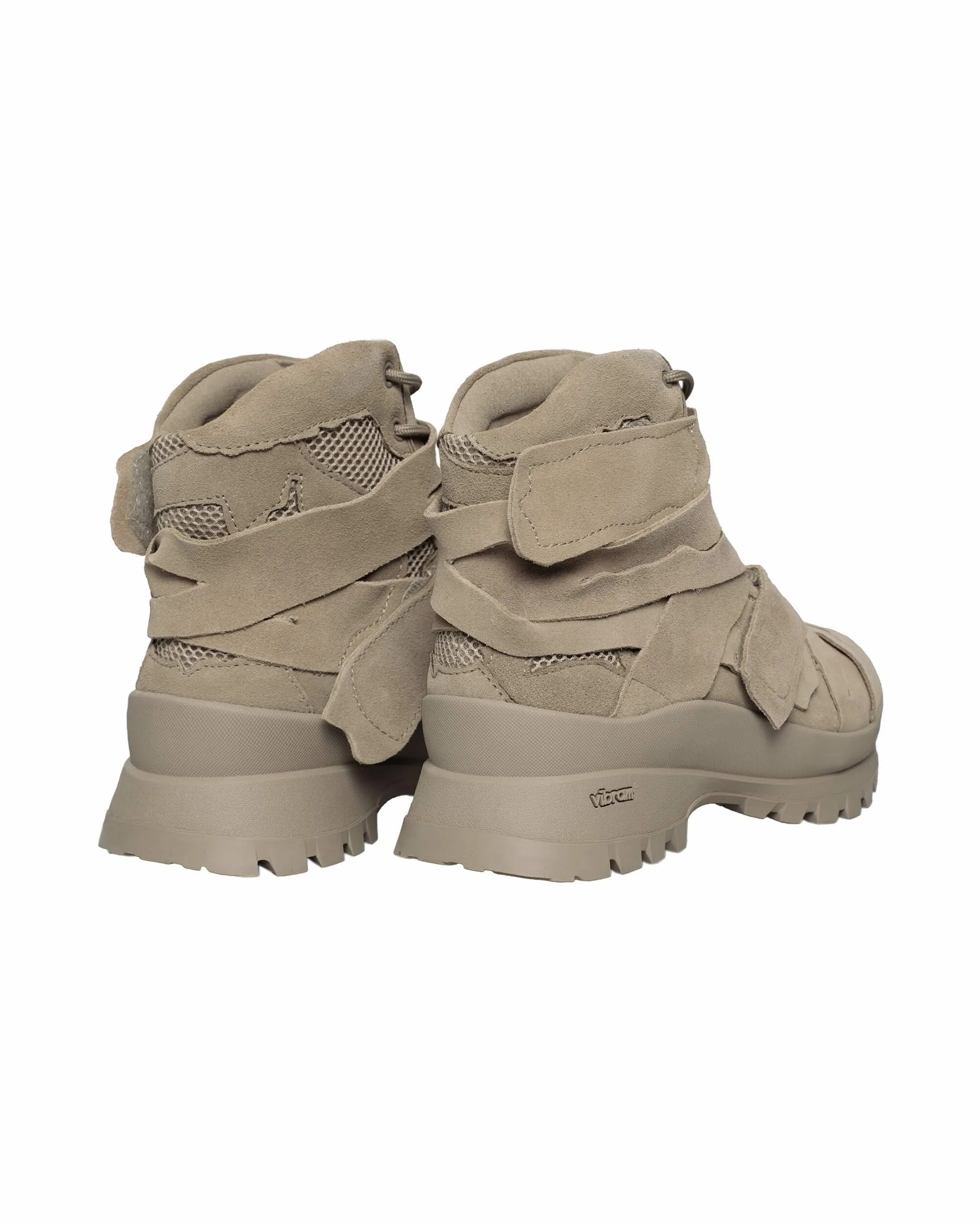 Beige Vibram Desert Boots