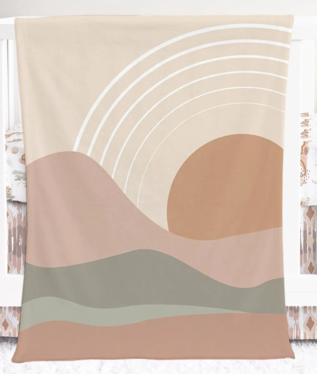 Boho Desert Crib Bedding Set