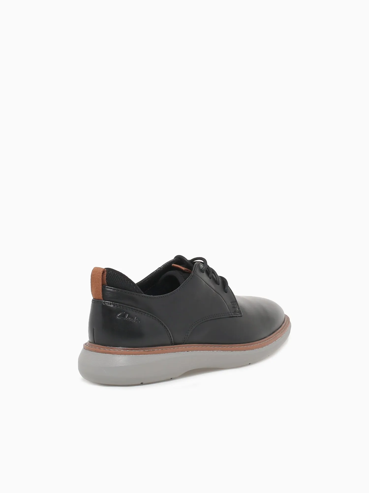 Brantin Plain Black Leather