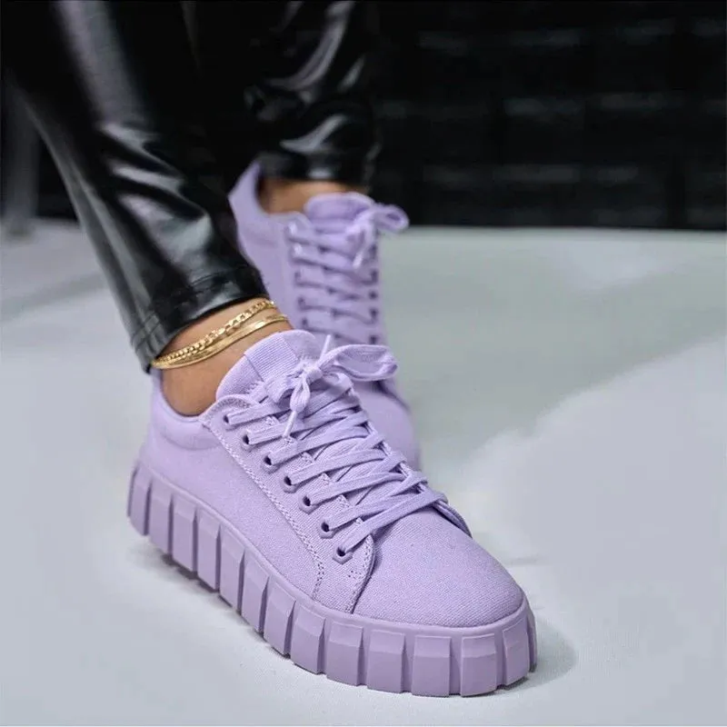 ByElla® Casual En Trendy Suede Damesschoenen