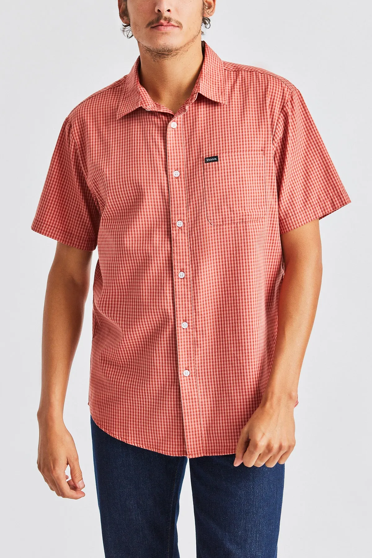 Charter Plaid S/S Woven - Cameo