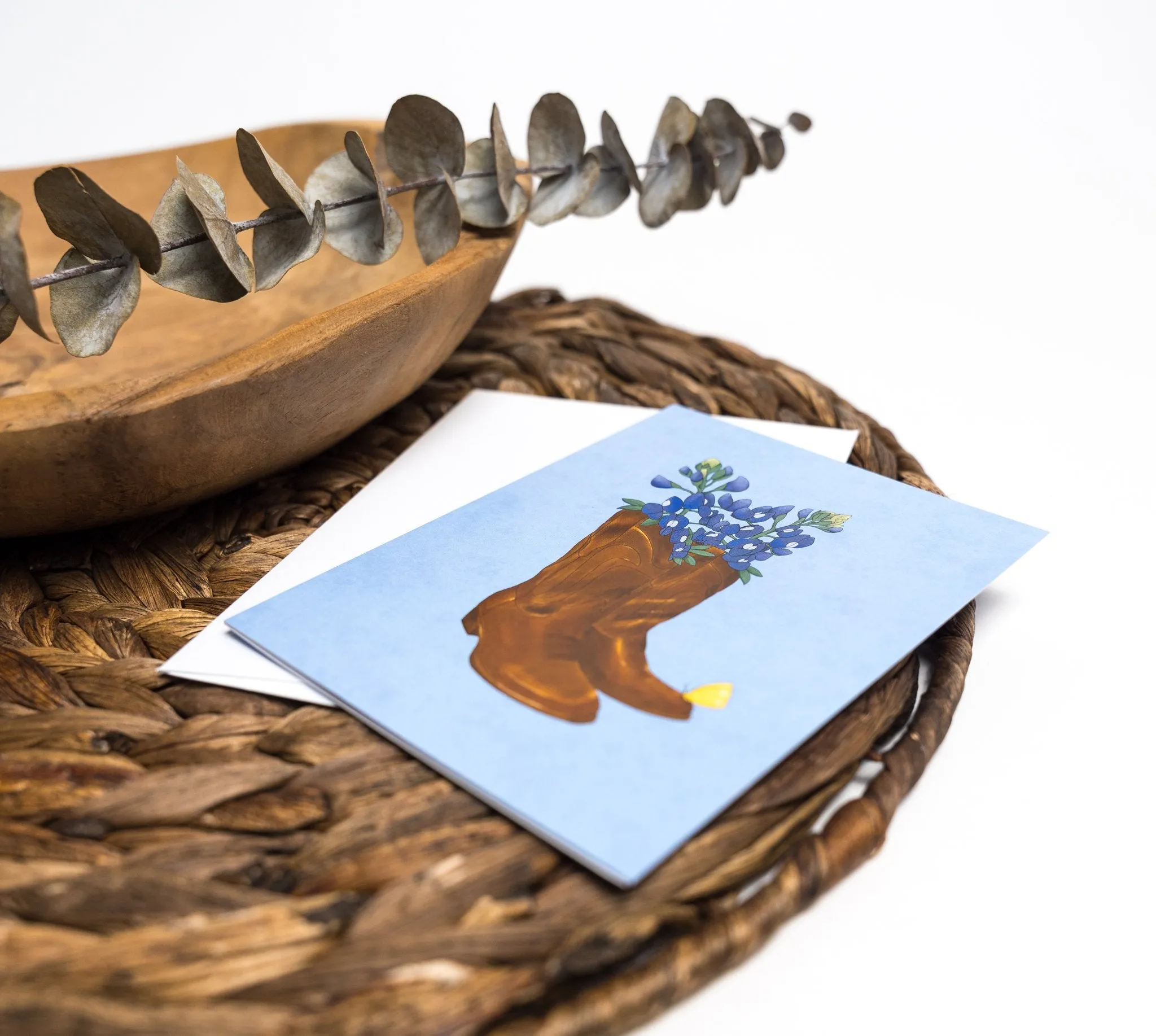 Cowboy Boots Greeting Card