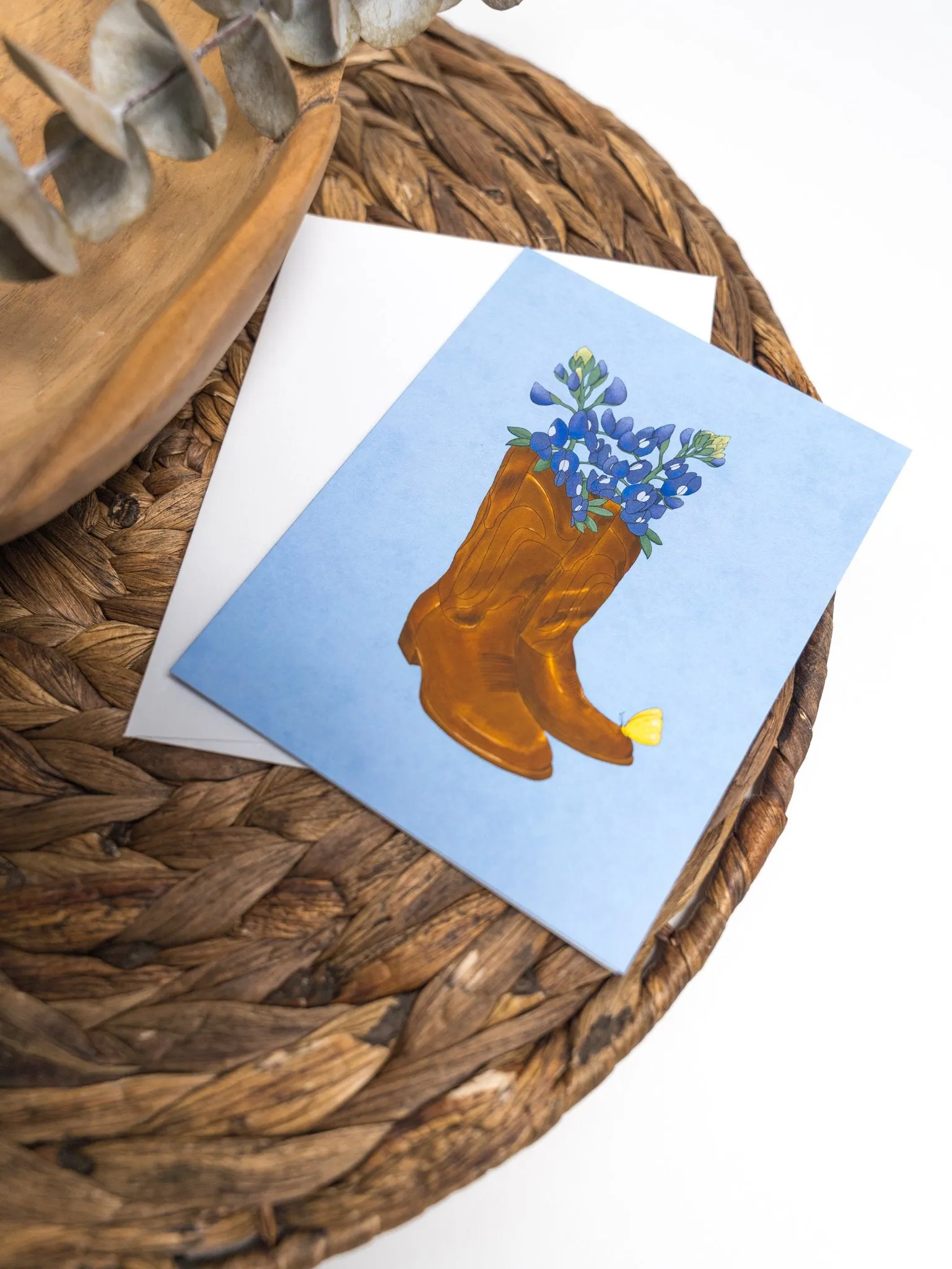 Cowboy Boots Greeting Card