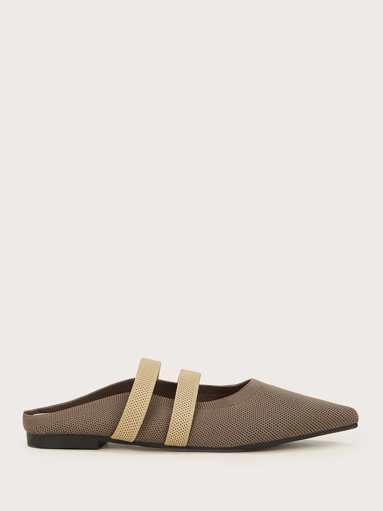Cuccoo Minimalist Point Toe Flat Mules