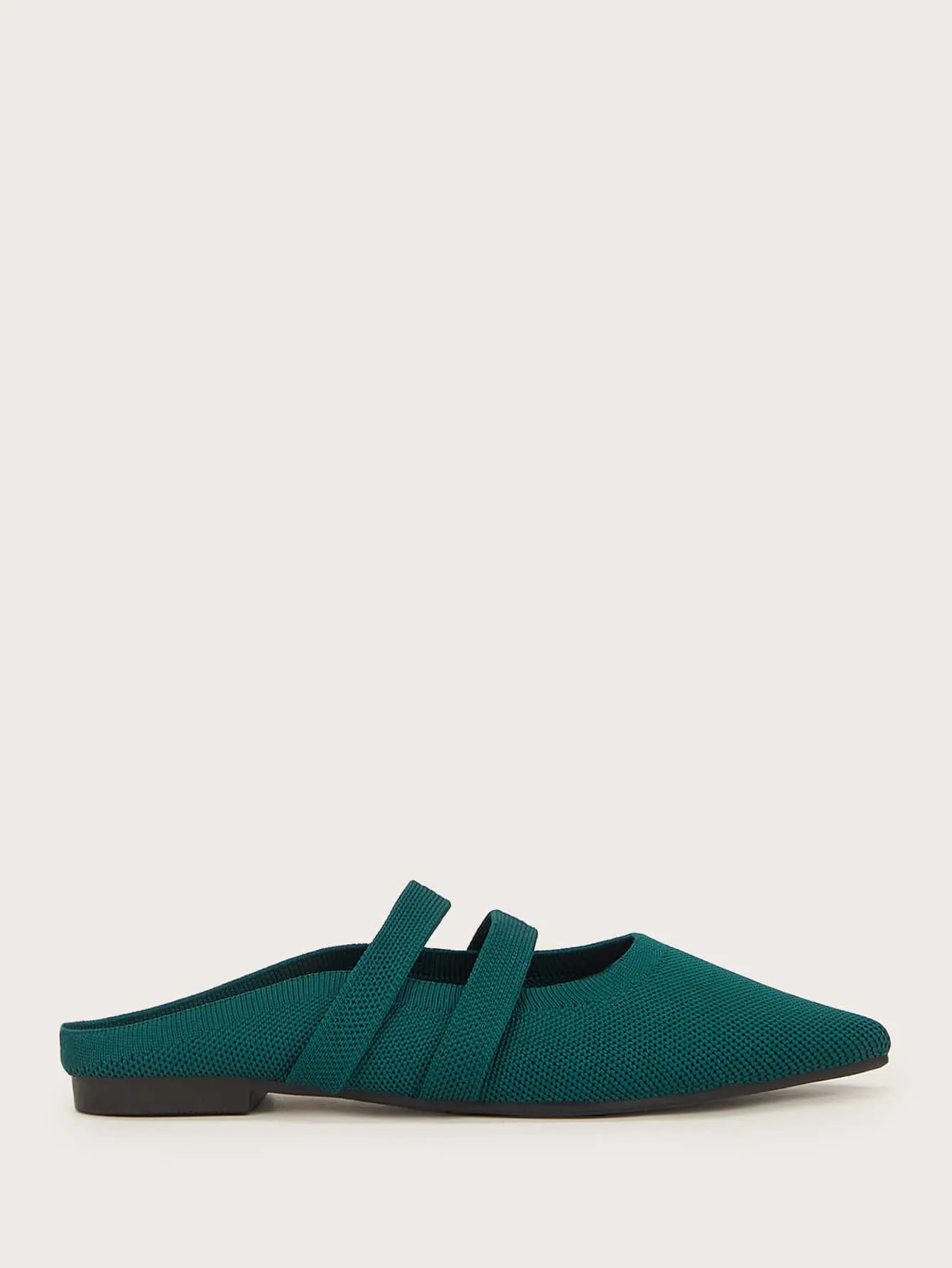 Cuccoo Minimalist Point Toe Flat Mules