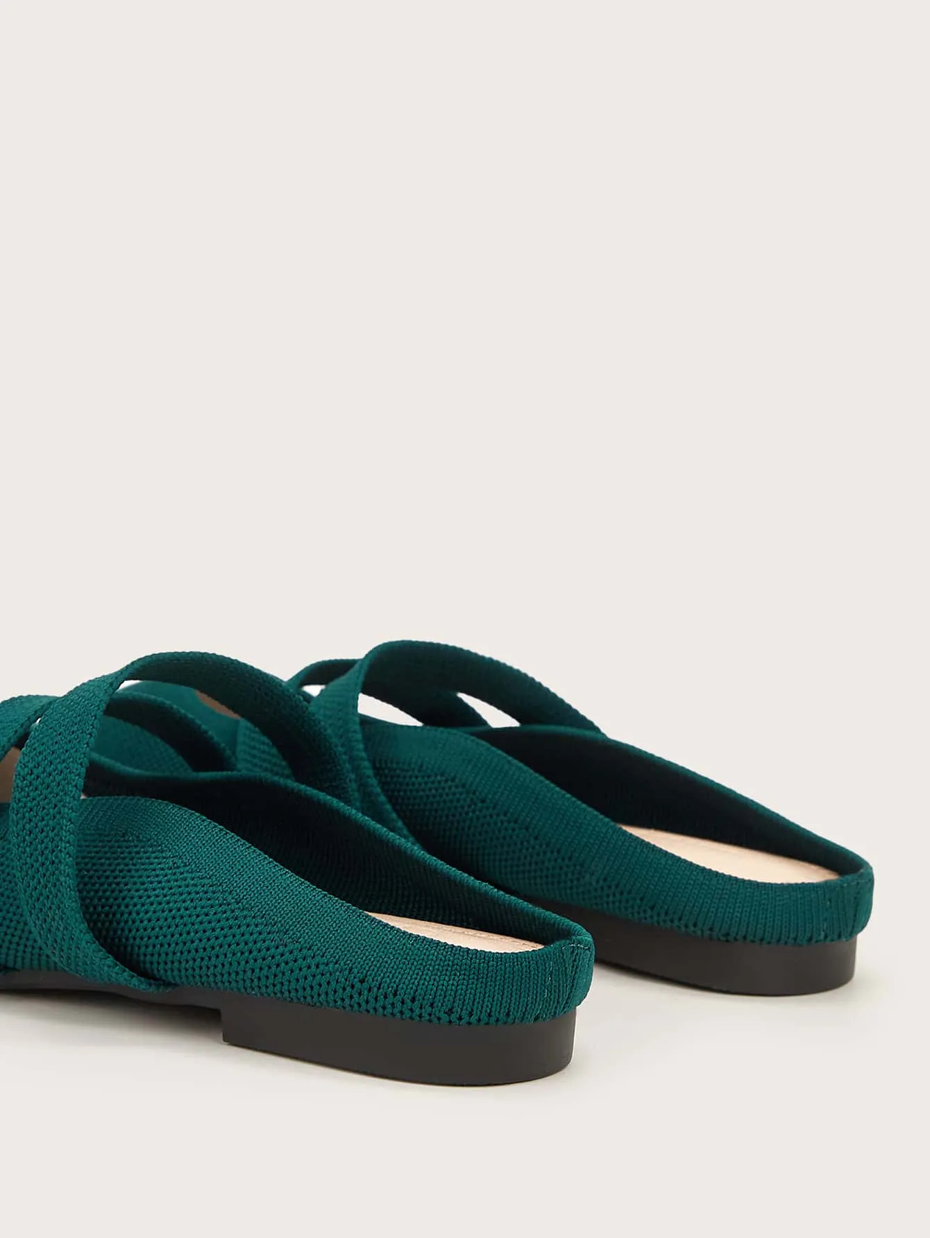 Cuccoo Minimalist Point Toe Flat Mules