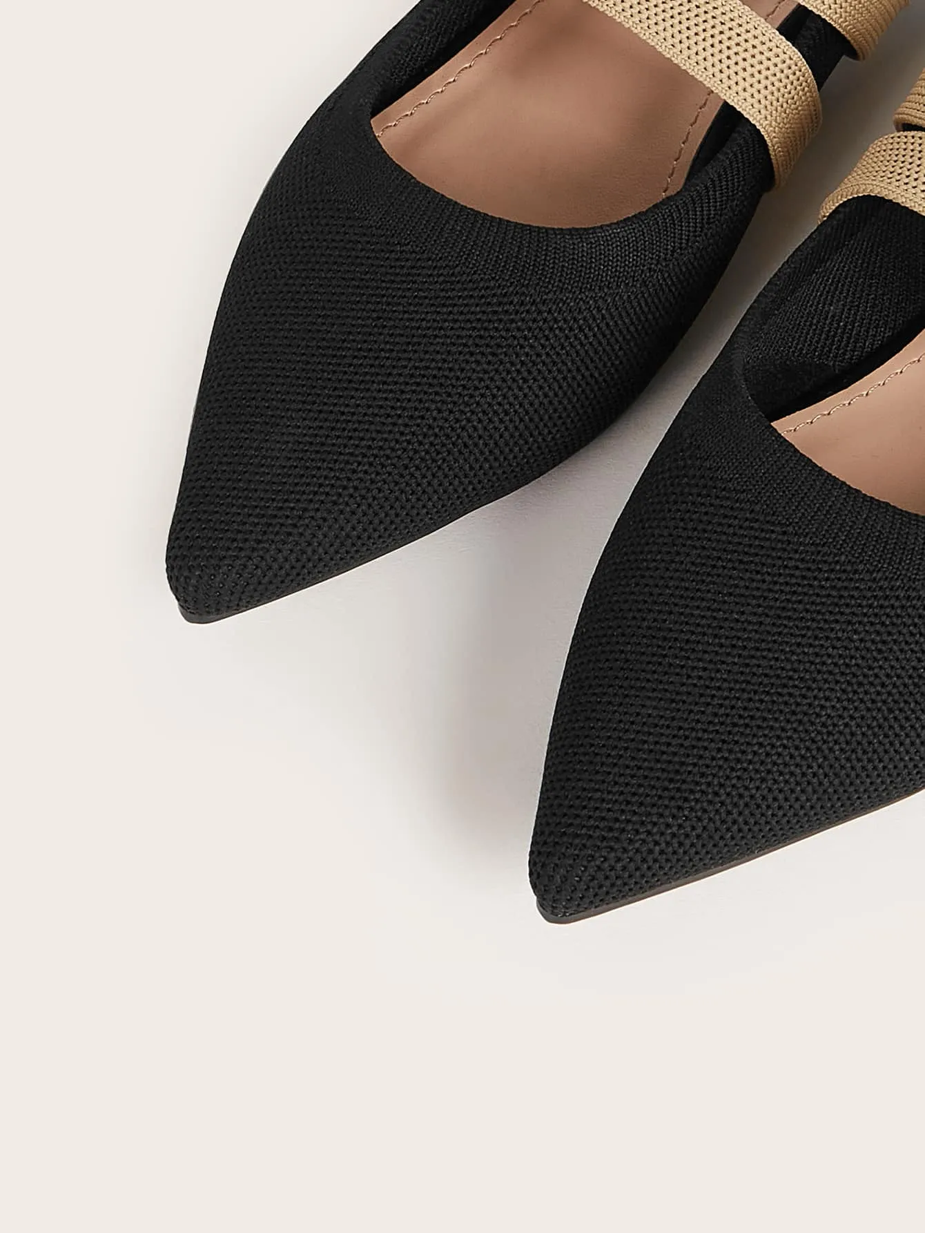 Cuccoo Minimalist Point Toe Flat Mules