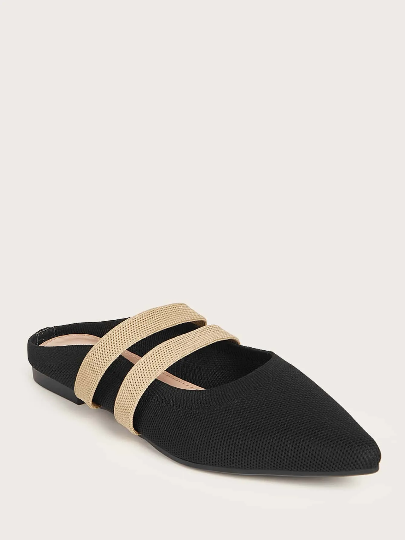 Cuccoo Minimalist Point Toe Flat Mules