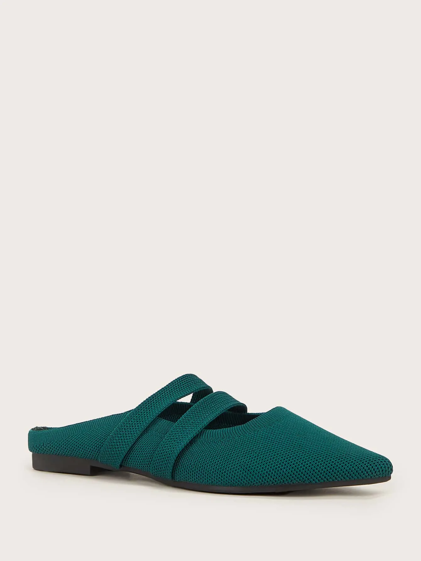Cuccoo Minimalist Point Toe Flat Mules