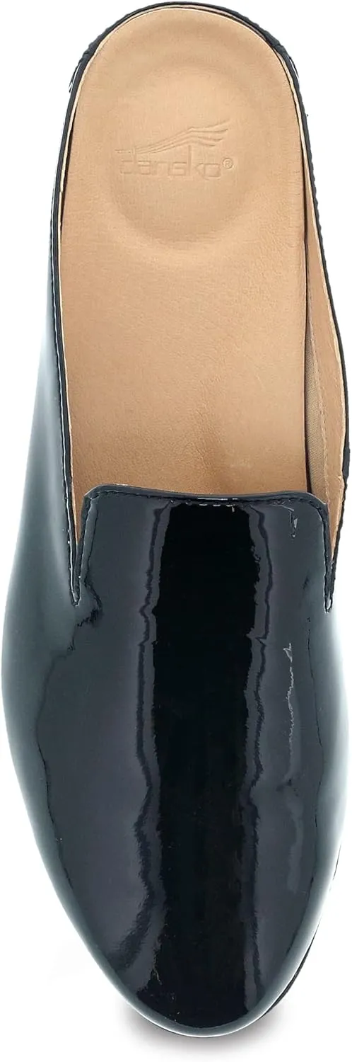 Dansko Lexie Slip-On Mules for Women - Comfortable Flat Shoes with Arch Support - Versatile Casual to Dressy Footwear - Lightweight Rubber Outsole