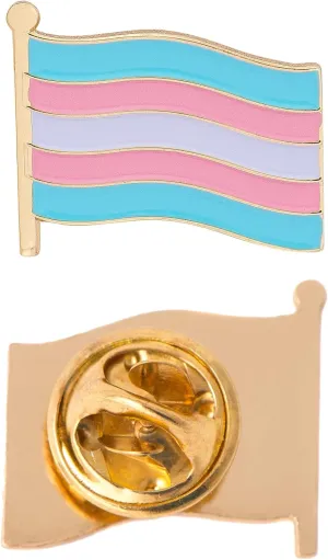 Desert Cactus Transgender Lapel Pin Enamel Made of Metal Souvenir Hat Men Women Patriotic (Waving Flag Lapel Pin)