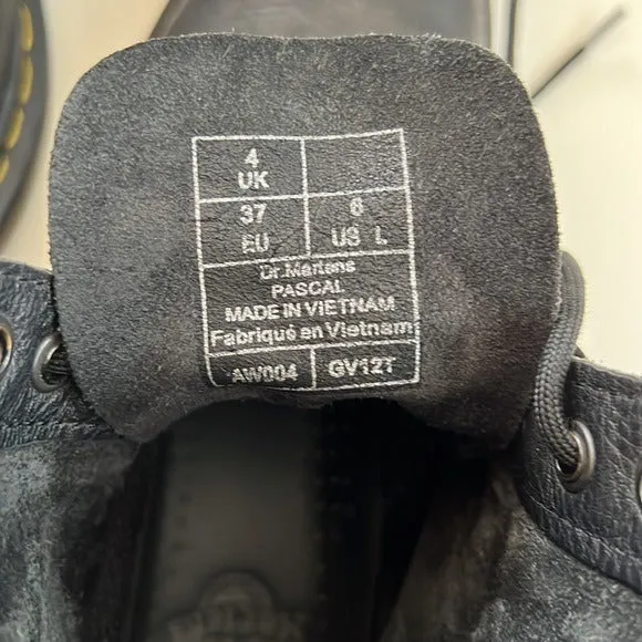 Dr. Martens soft leather 1460 Pascal Virginia 8 Eye Boots