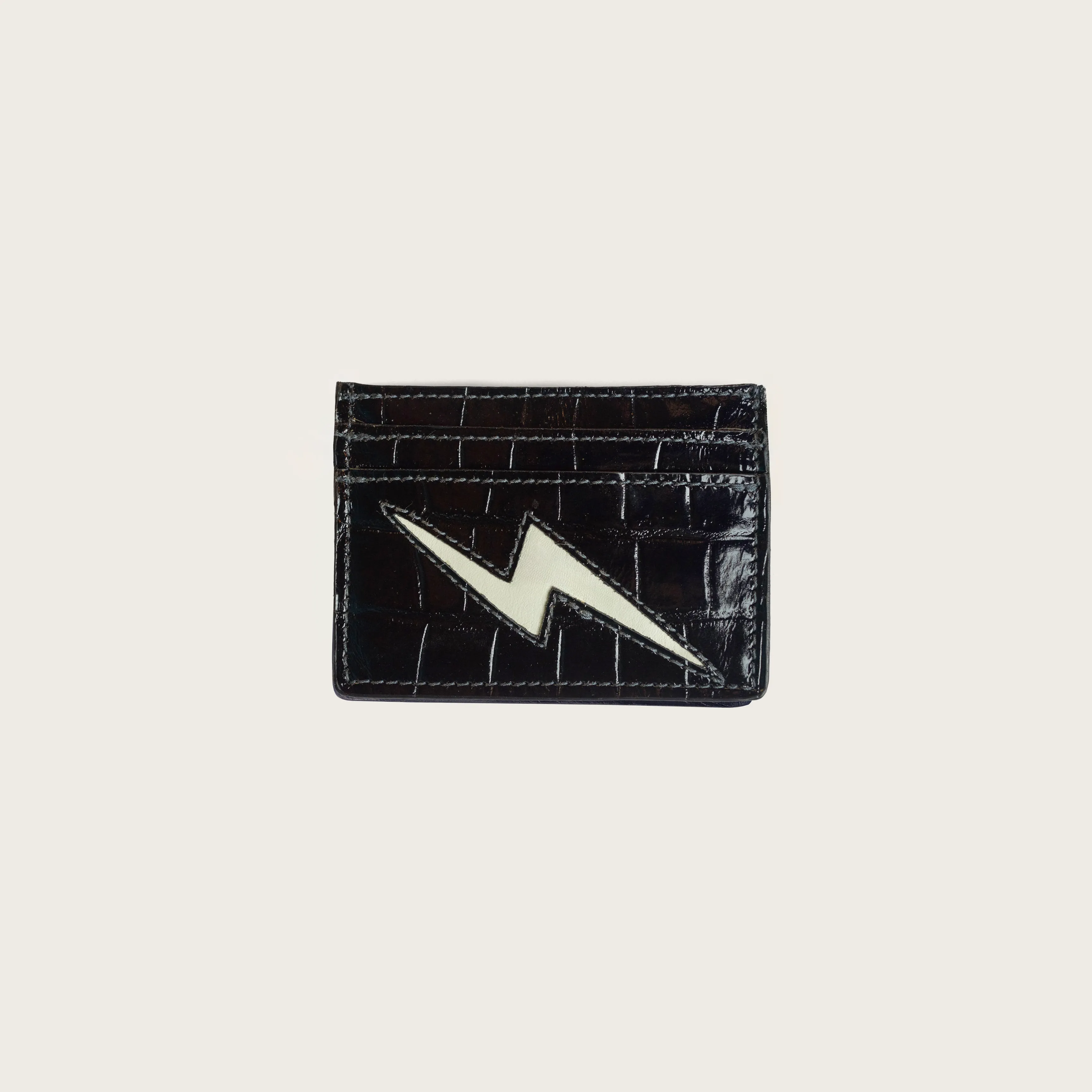 Embossed Croc Wallet