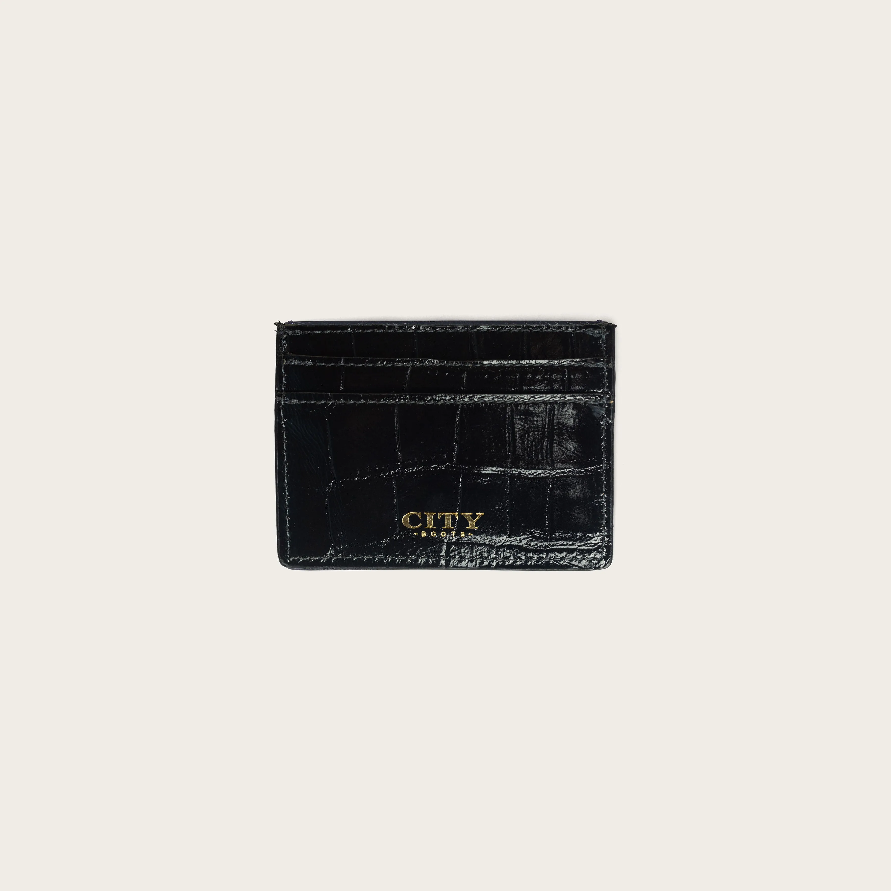 Embossed Croc Wallet