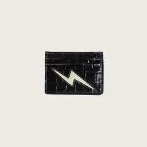 Embossed Croc Wallet