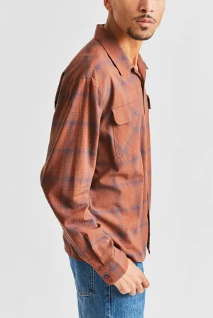 Franco Plaid L/S Woven - Brown/Navy