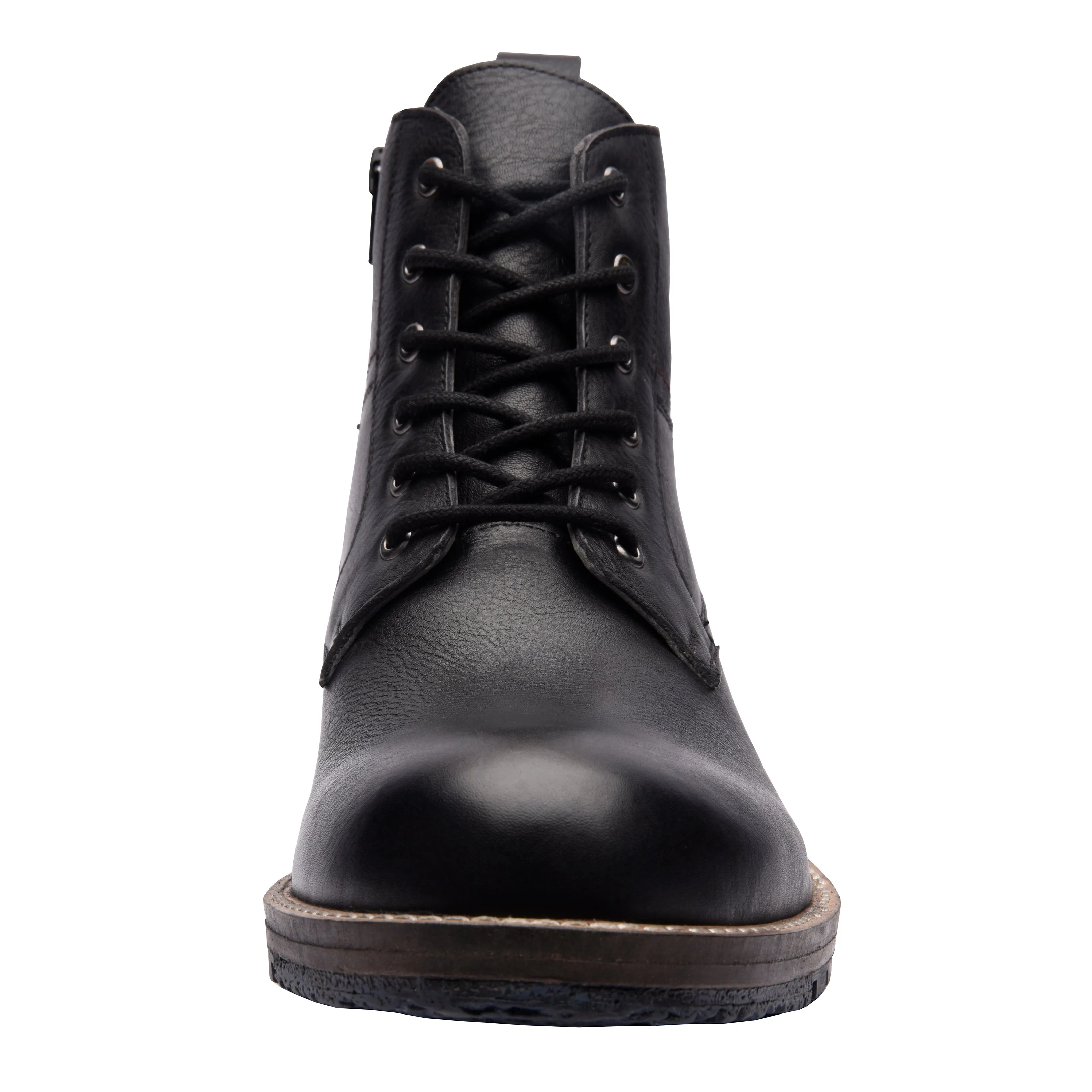 Gaetan Plain Toe Ankle Boots