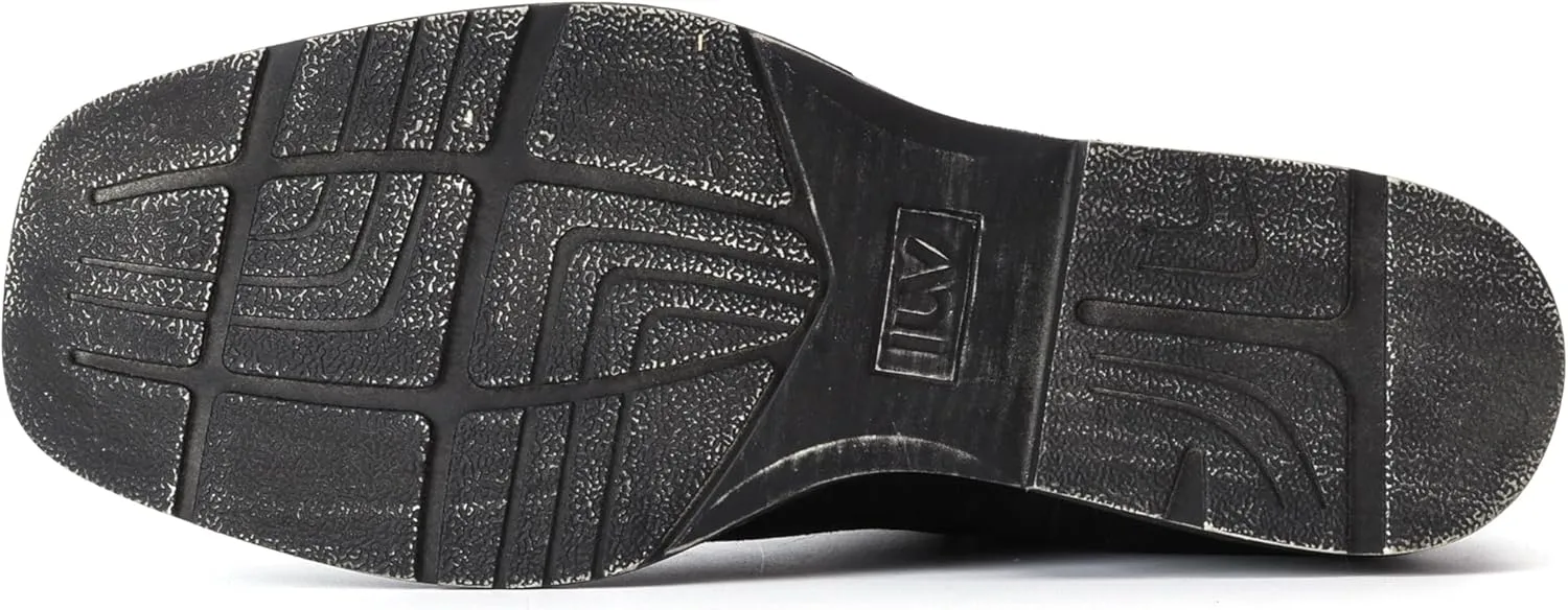 IUV Genuine Cowhide Suede Chelsea Boots For Men Western Boots Ankle Boot Casual Dress Slip On