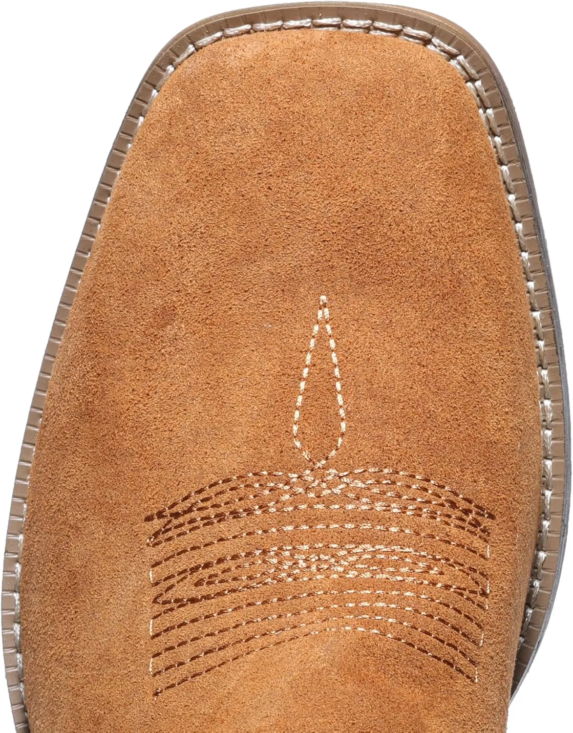 IUV Genuine Cowhide Suede Chelsea Boots For Men Western Boots Ankle Boot Casual Dress Slip On