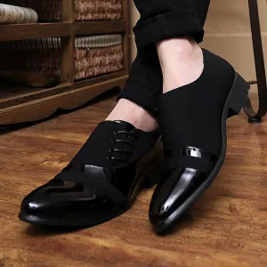 Men's Formal PU Casual British Oxfords