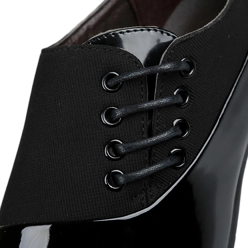 Men's Formal PU Casual British Oxfords