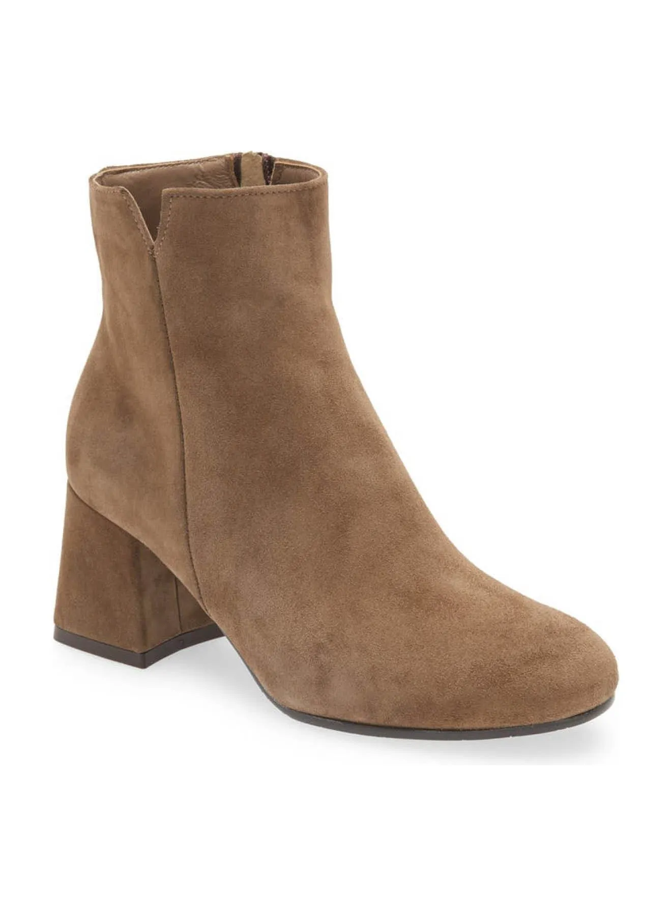 Nahla Tan Suede Boots