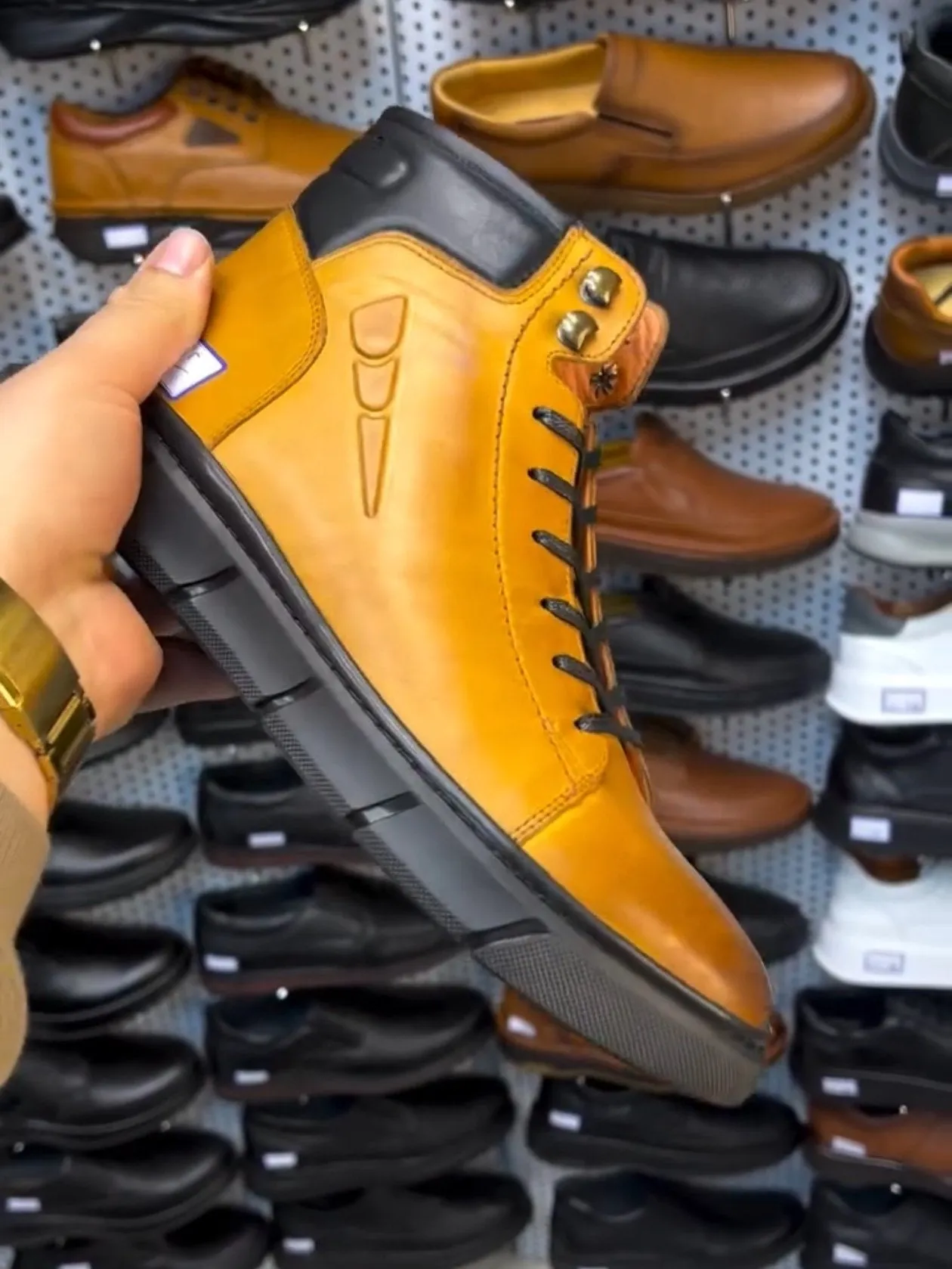 New Handmade Genuine Leather Men's Versatile Casual Boots
