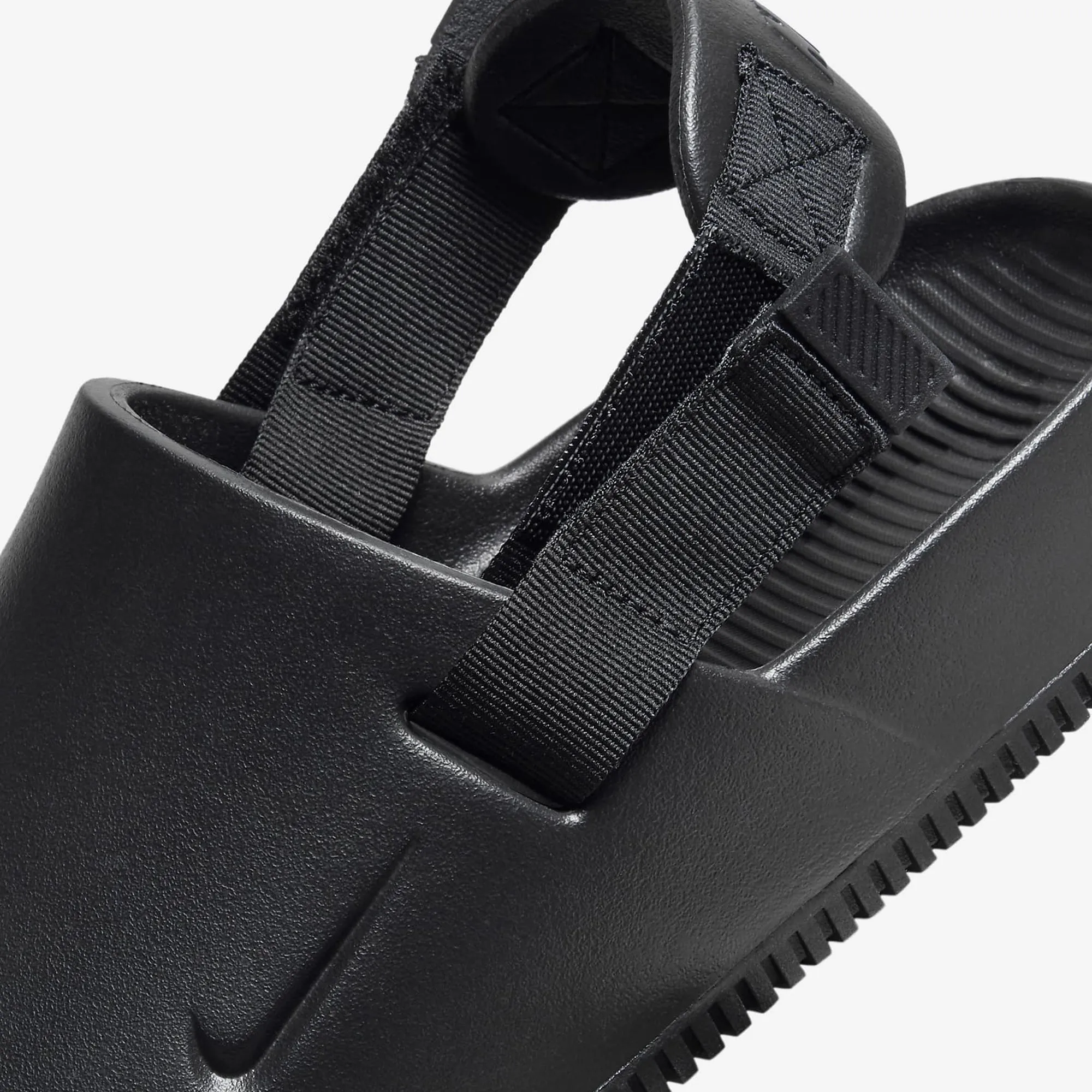Nike | CALM MULES  { BLACK