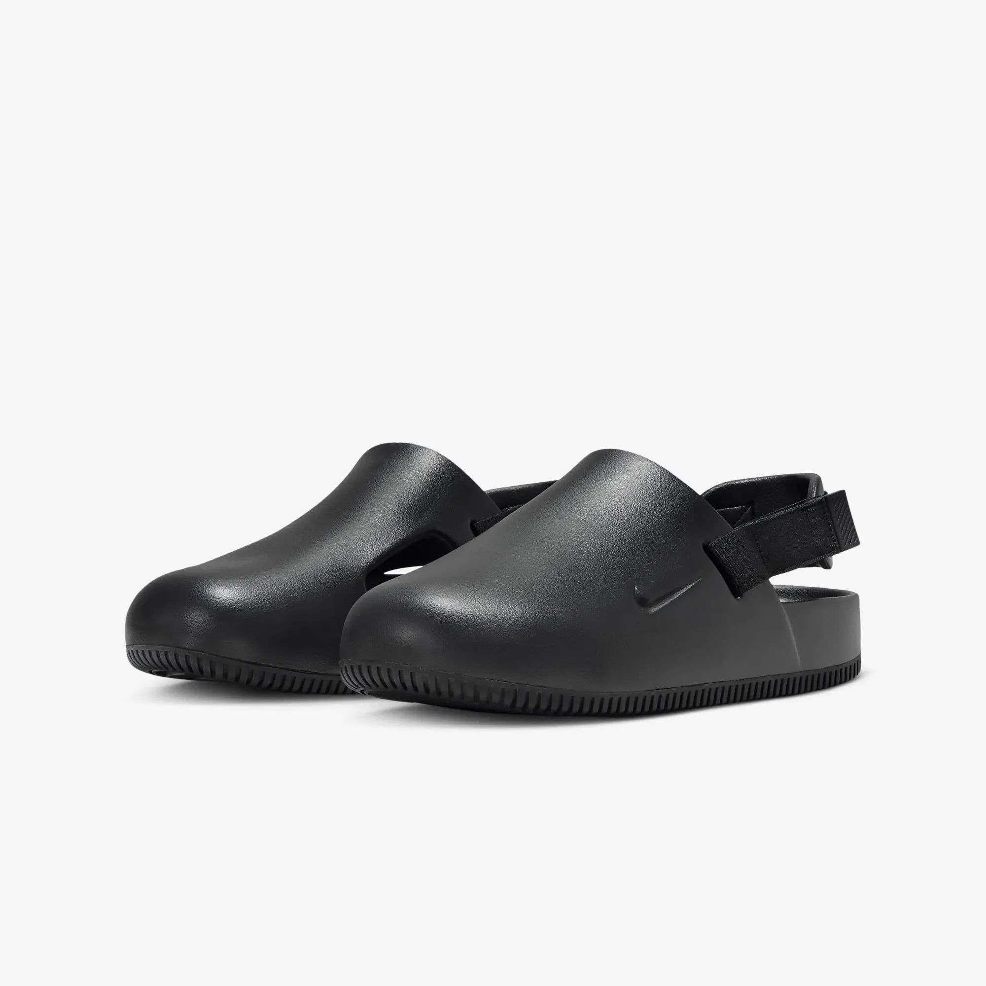 Nike | CALM MULES  { BLACK