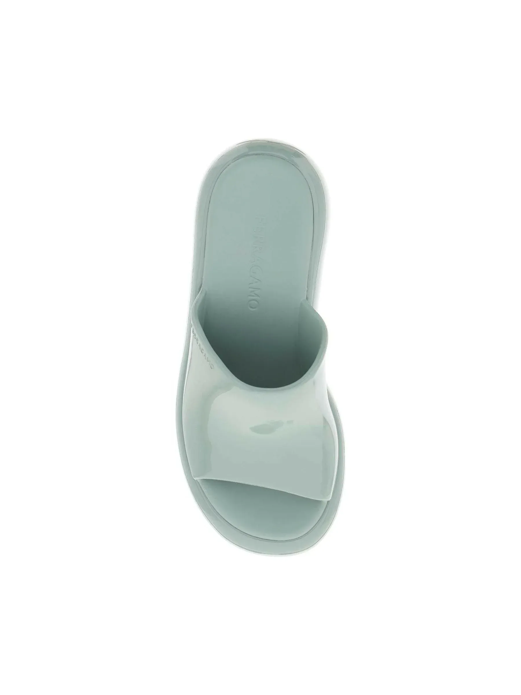 Platform Slide Sandals