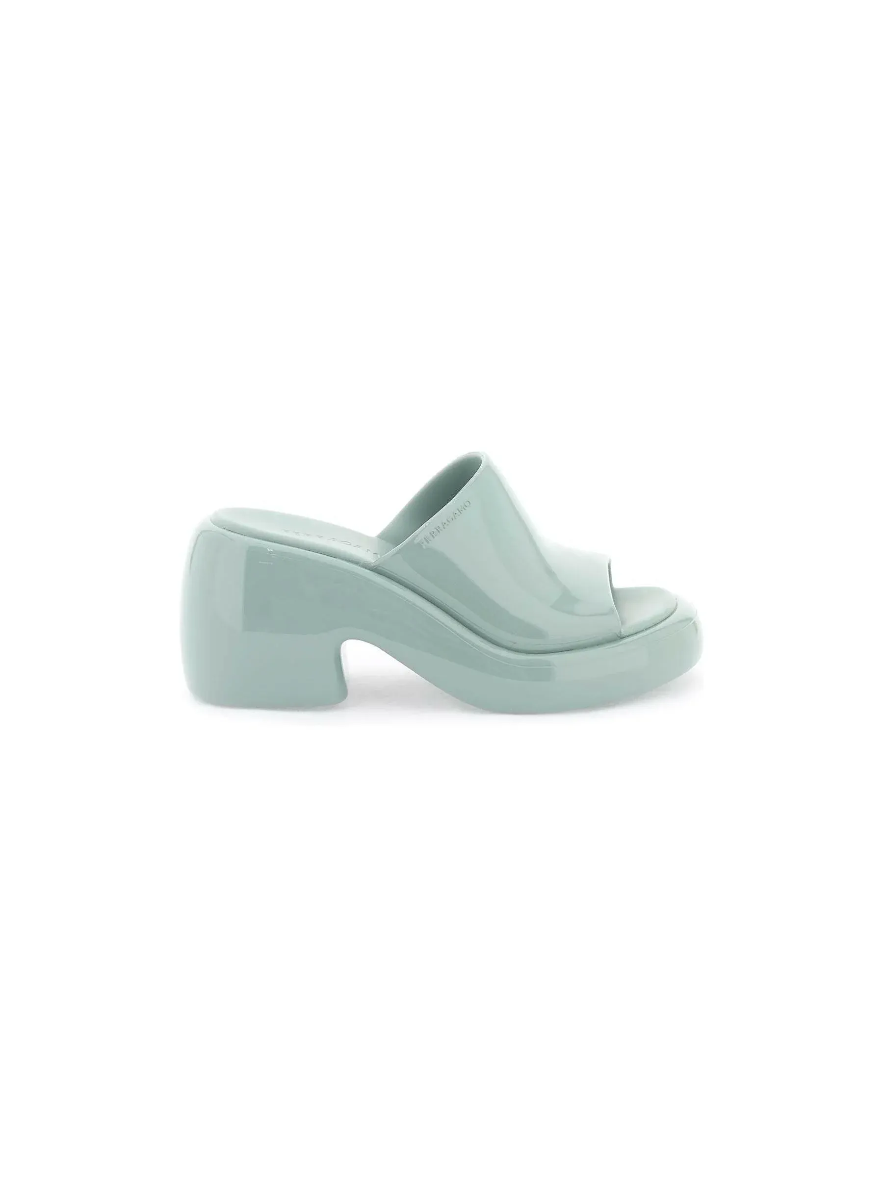 Platform Slide Sandals