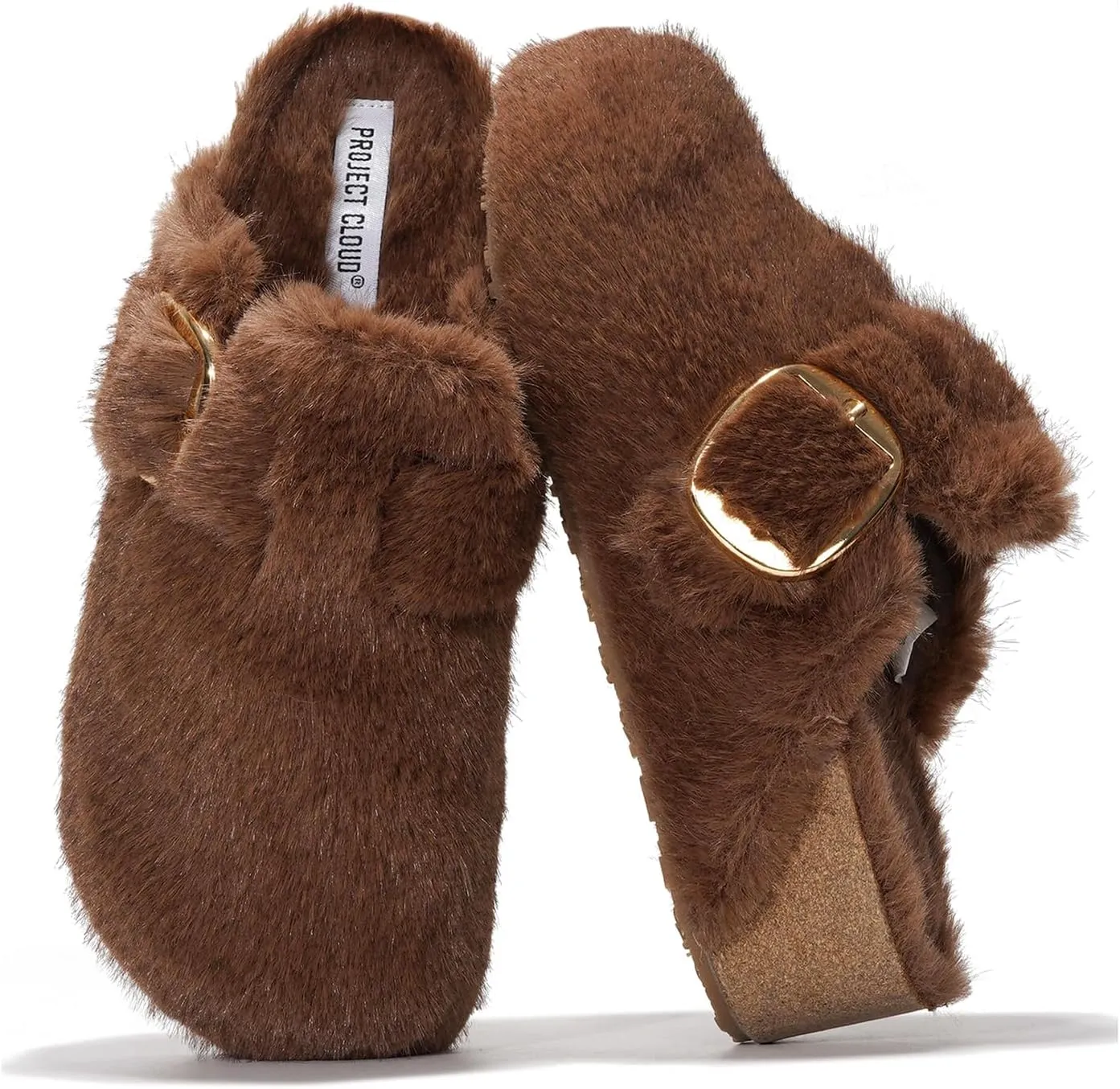 Project Cloud Clogs for Women Footwear - Memory Foam and Non-Slip Platform Wedges Heels for Women Mules & Clogs 2025 - Comfortable Stylish Slip-On with Adjustable Straps (Rhona)