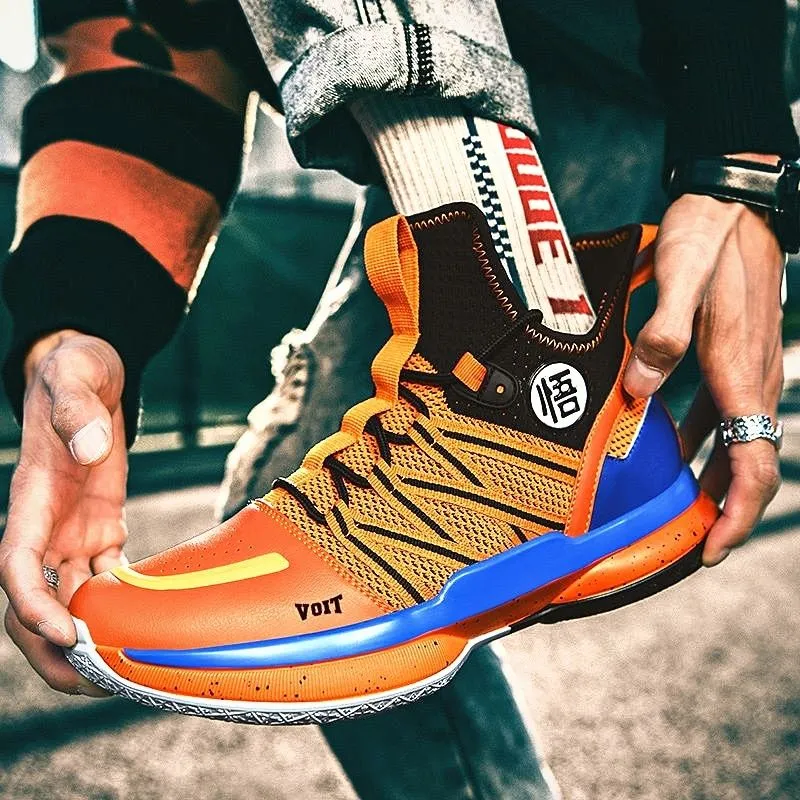 "KAKAROTZZY 1" - (High Top) DBZ Anime Sneakers