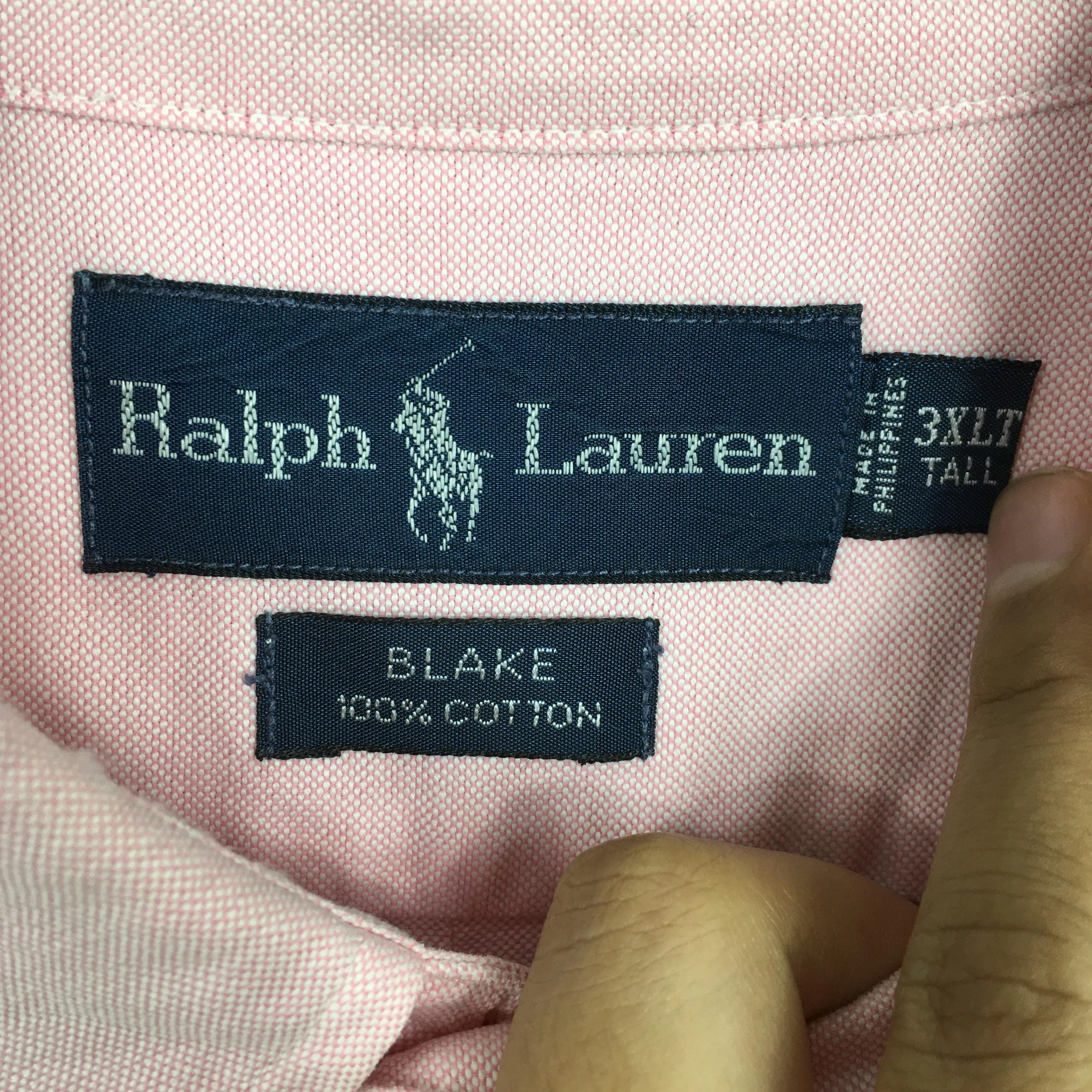 Ralph Lauren Blake Pink Casual Shirt 3XLarge
