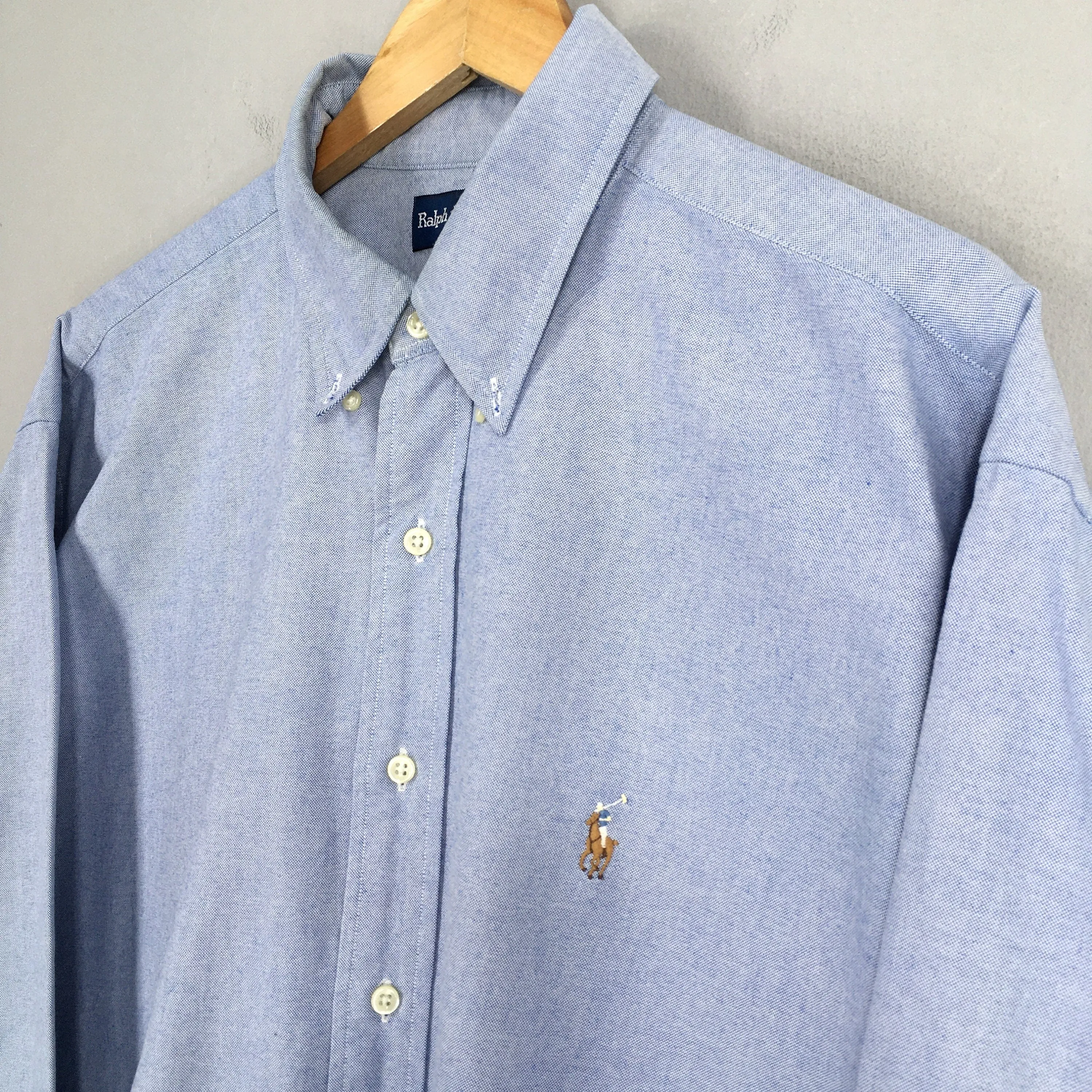 Ralph Lauren Blue Casual Shirt XLarge