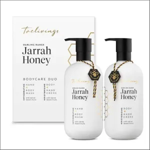Trelivings Darling Range Jarrah Honey Body Care Duo 2x400ml