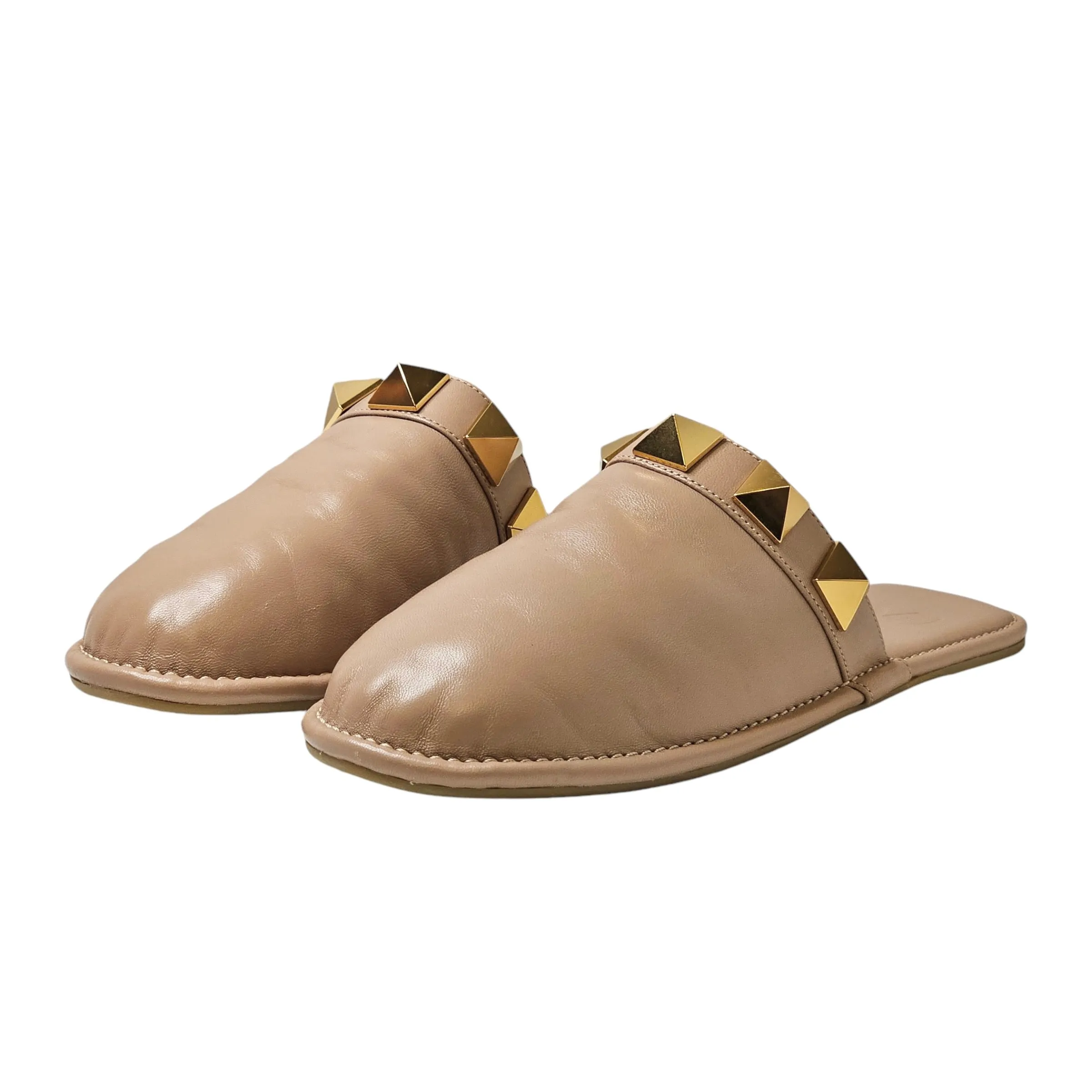 VALENTINO GARAVANI ROMAN STUD MULES EU 38/ UK 5