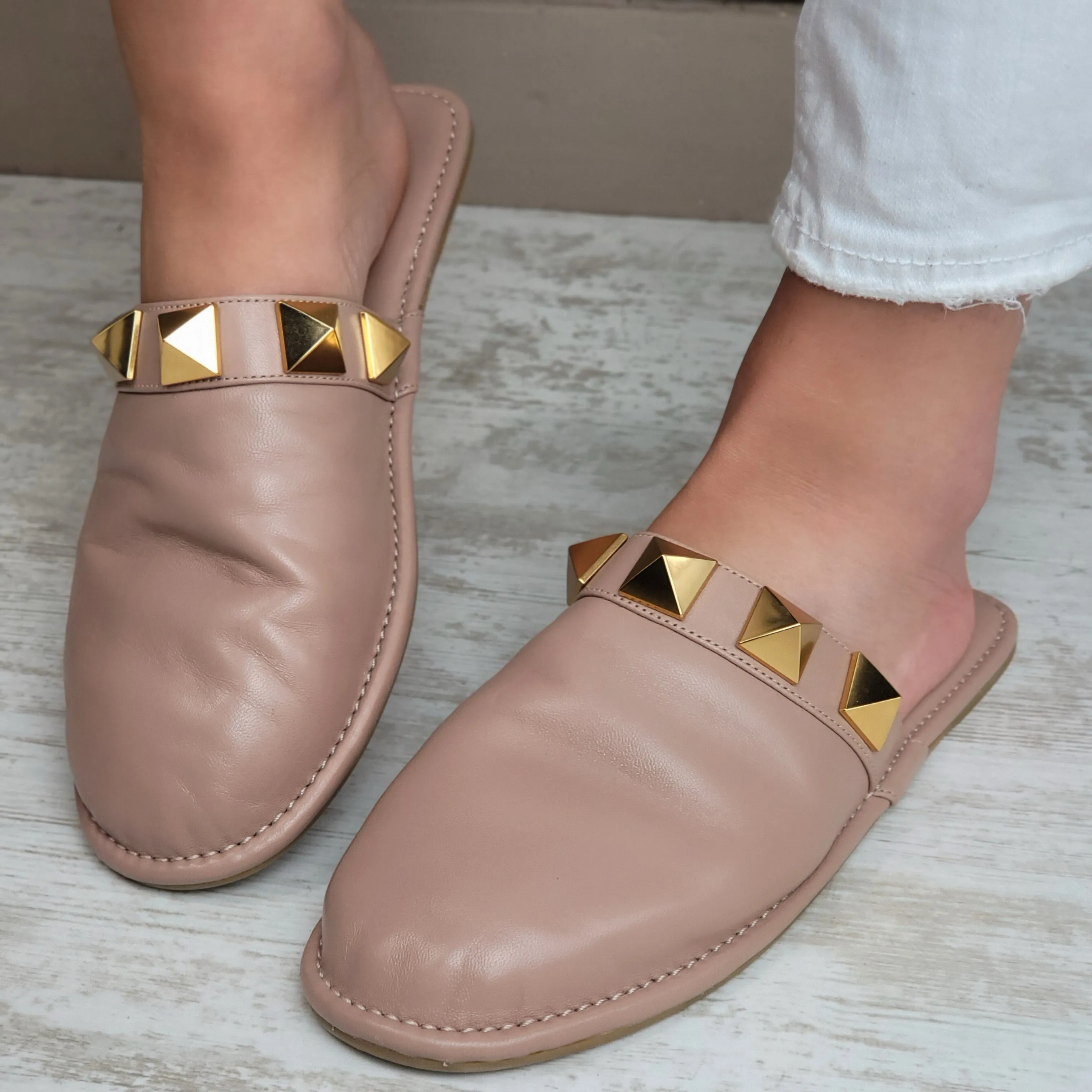 VALENTINO GARAVANI ROMAN STUD MULES EU 38/ UK 5