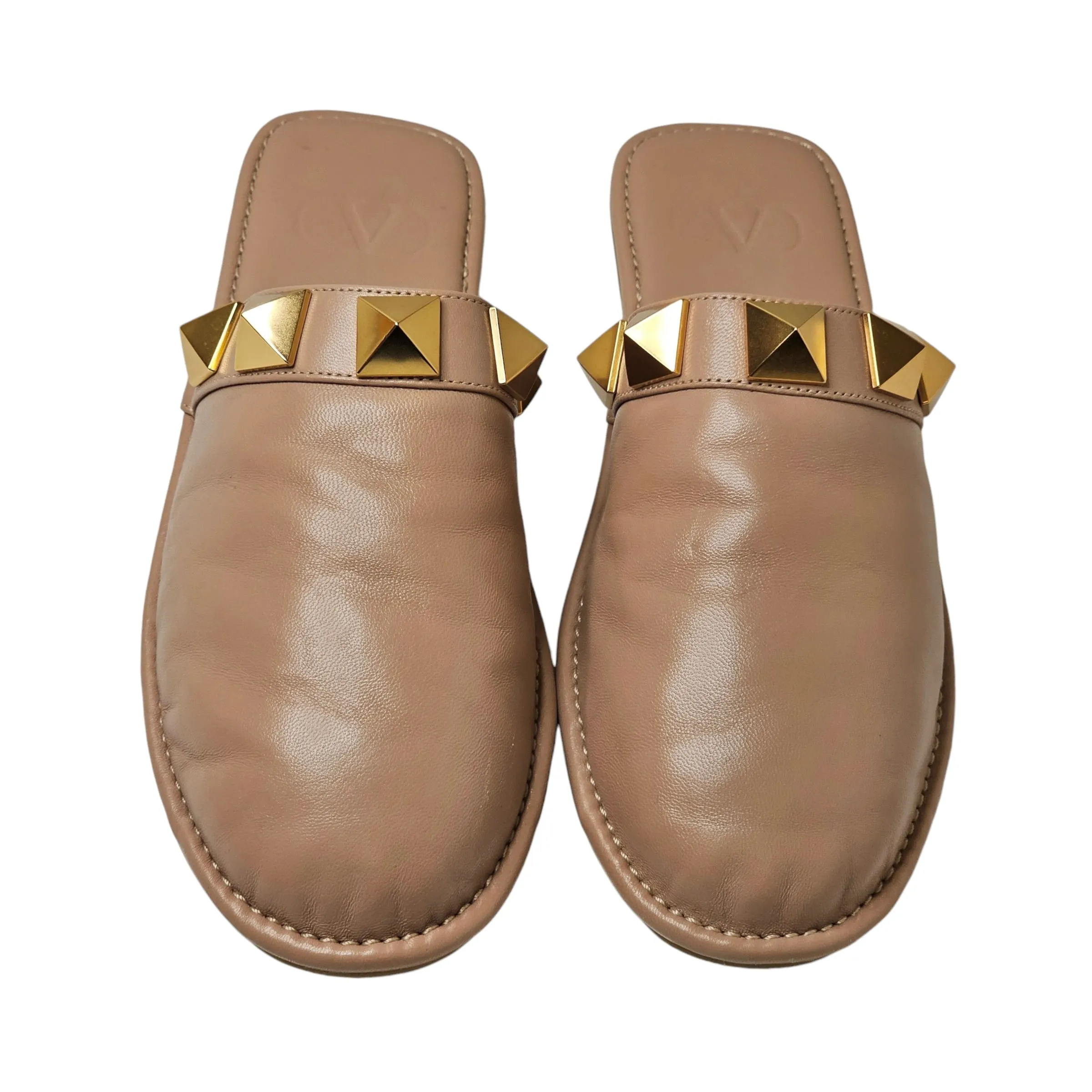 VALENTINO GARAVANI ROMAN STUD MULES EU 38/ UK 5