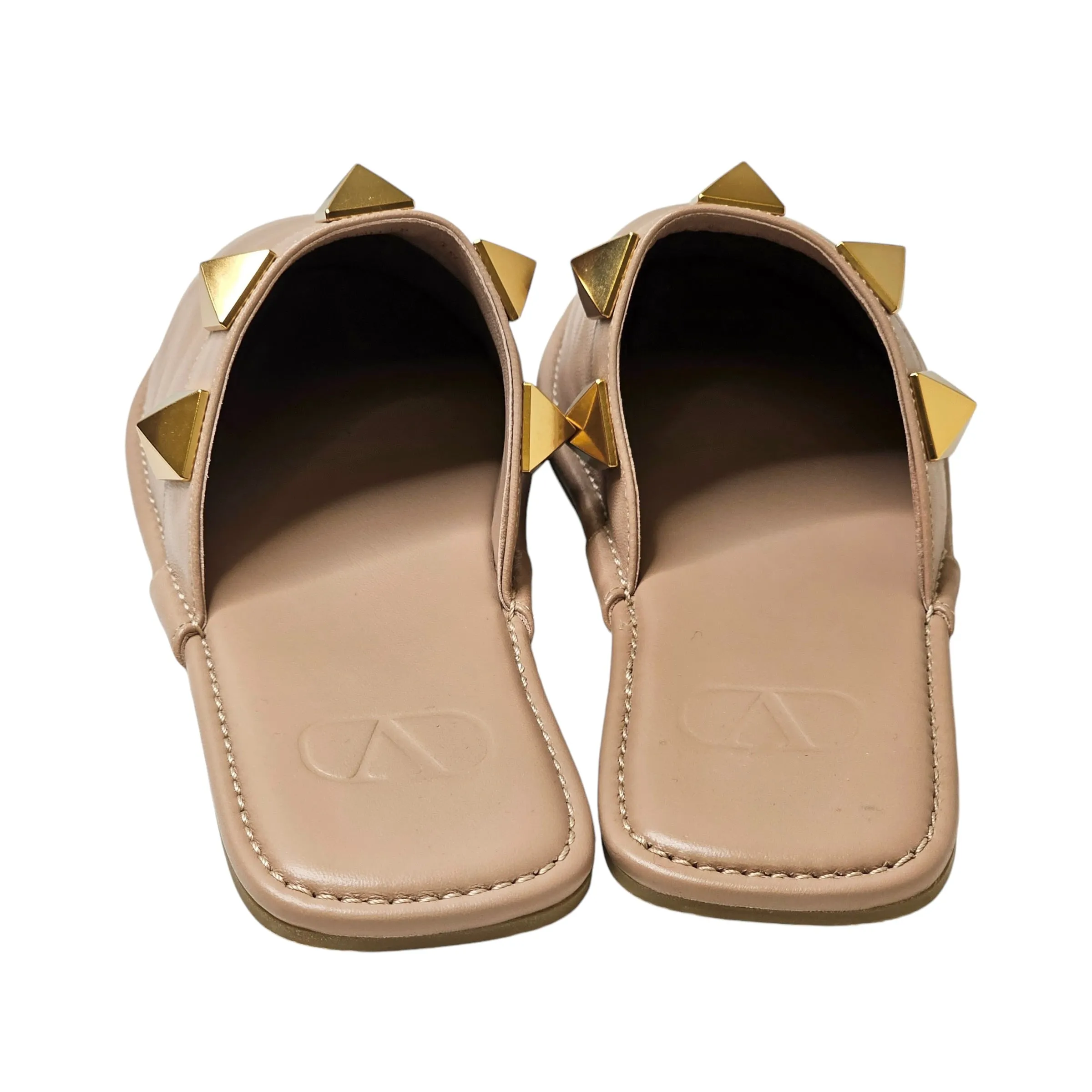 VALENTINO GARAVANI ROMAN STUD MULES EU 38/ UK 5