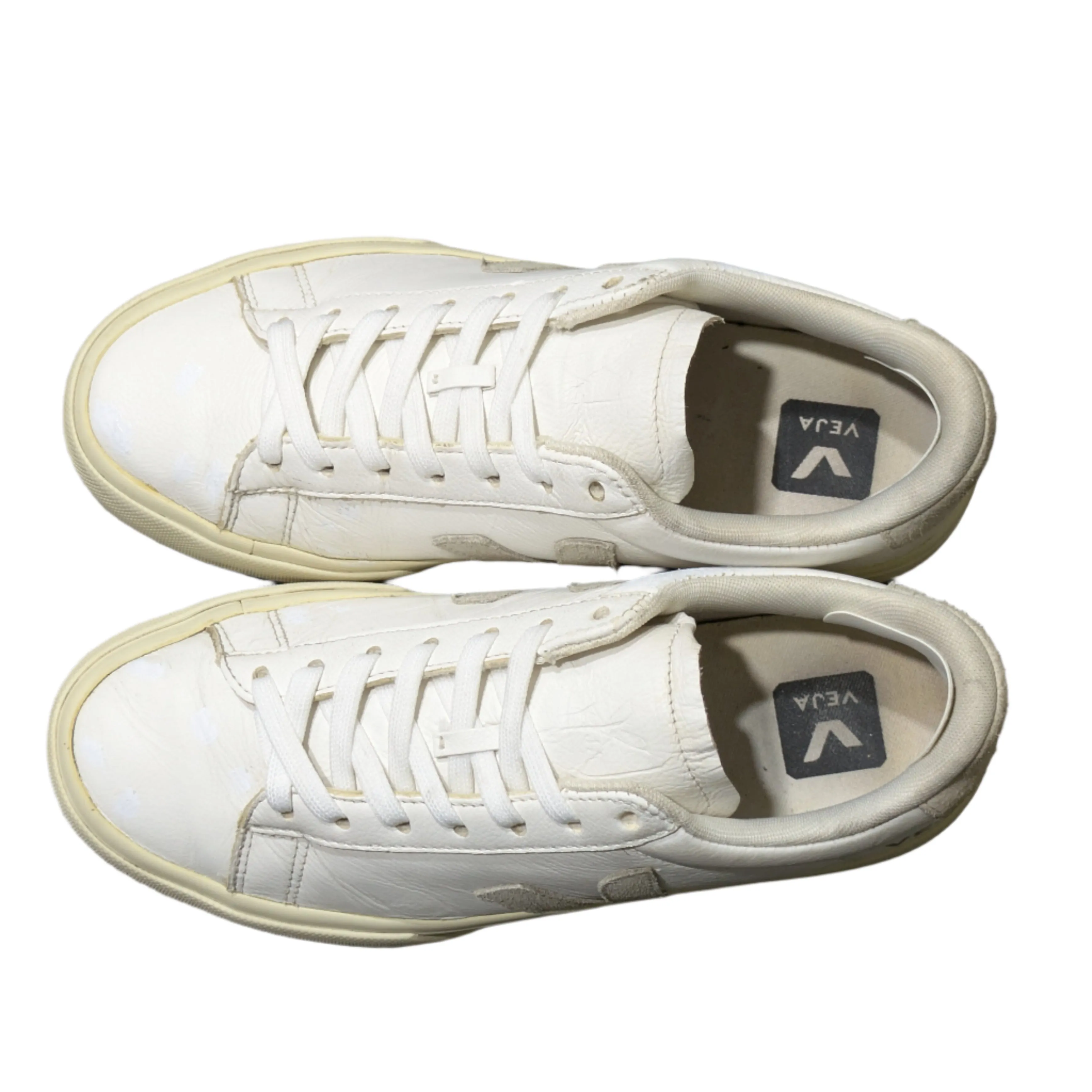 Veja Campo Chrome-Free Leather Sneakers - Natural Suede Size UK 5 / EU 38 / US 7