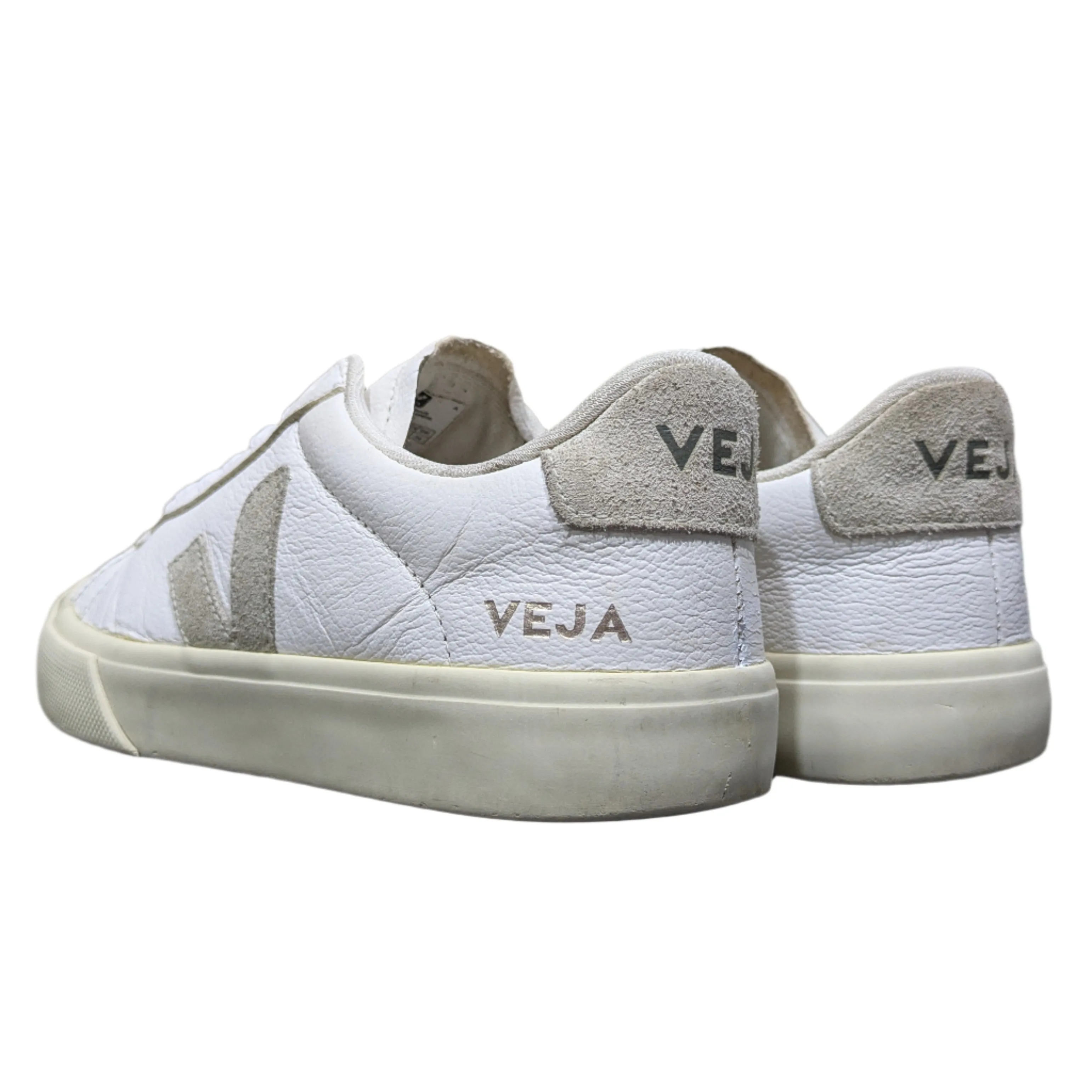 Veja Campo Chrome-Free Leather Sneakers - Natural Suede Size UK 5 / EU 38 / US 7