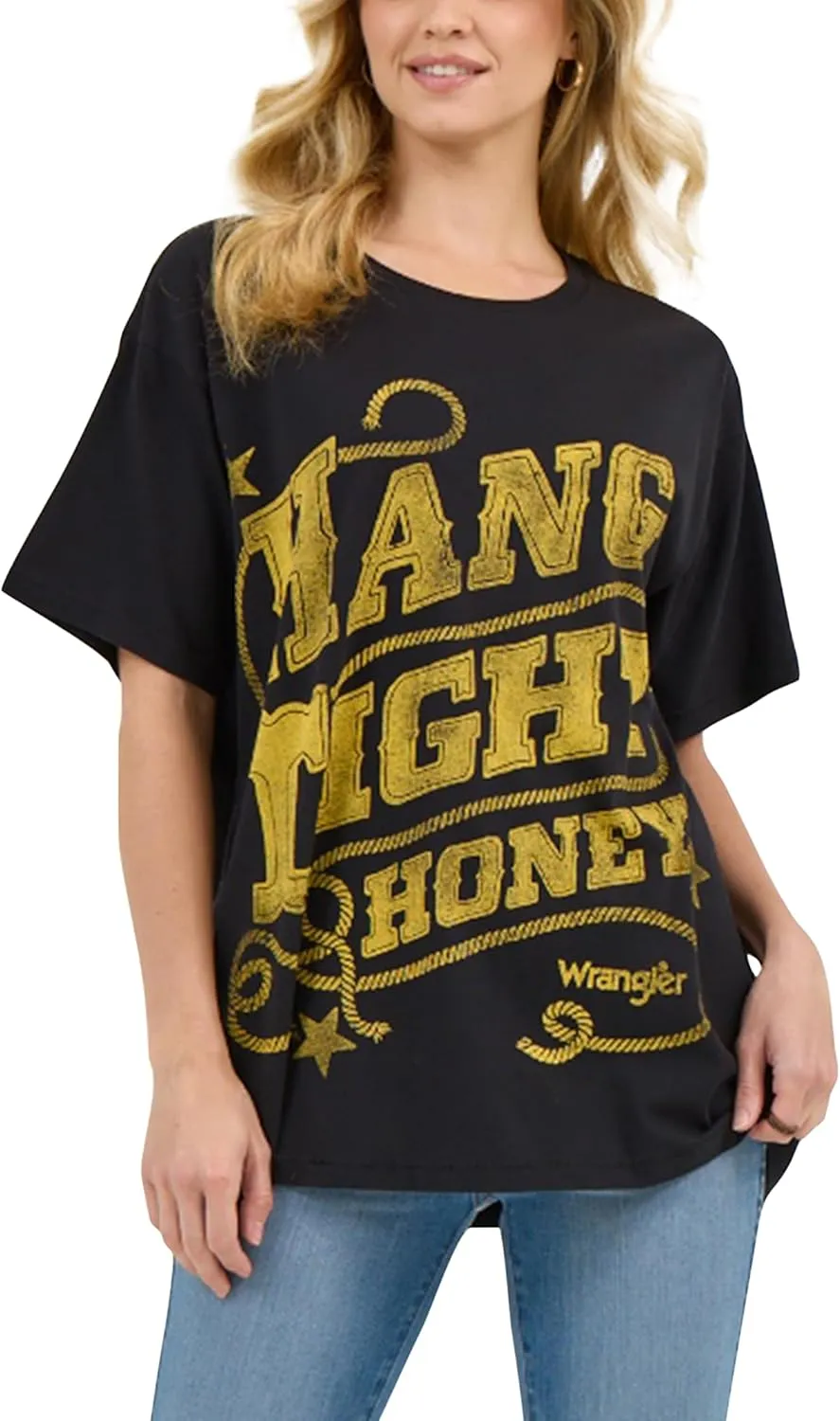 Wrangler Women's X Lainey Wilson Oversized Graphic Tee