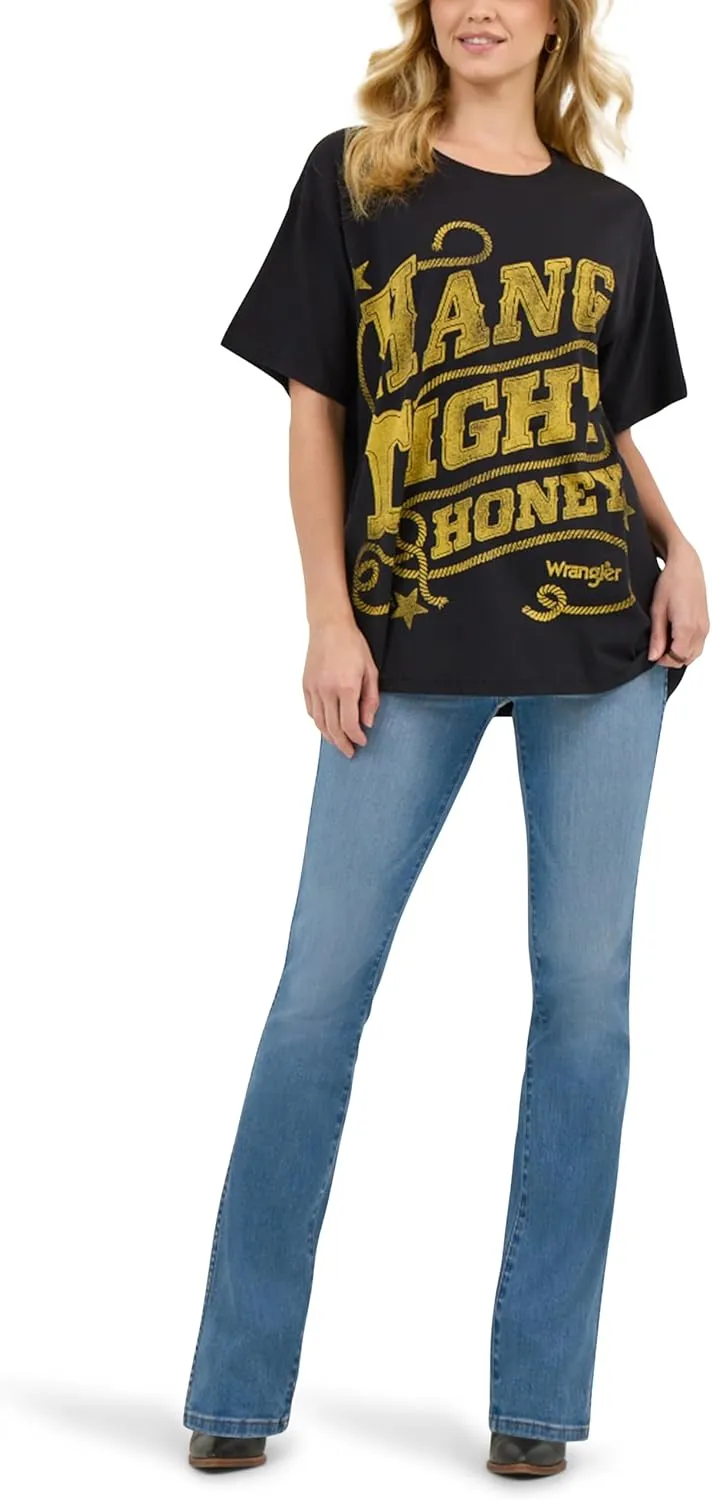 Wrangler Women's X Lainey Wilson Oversized Graphic Tee