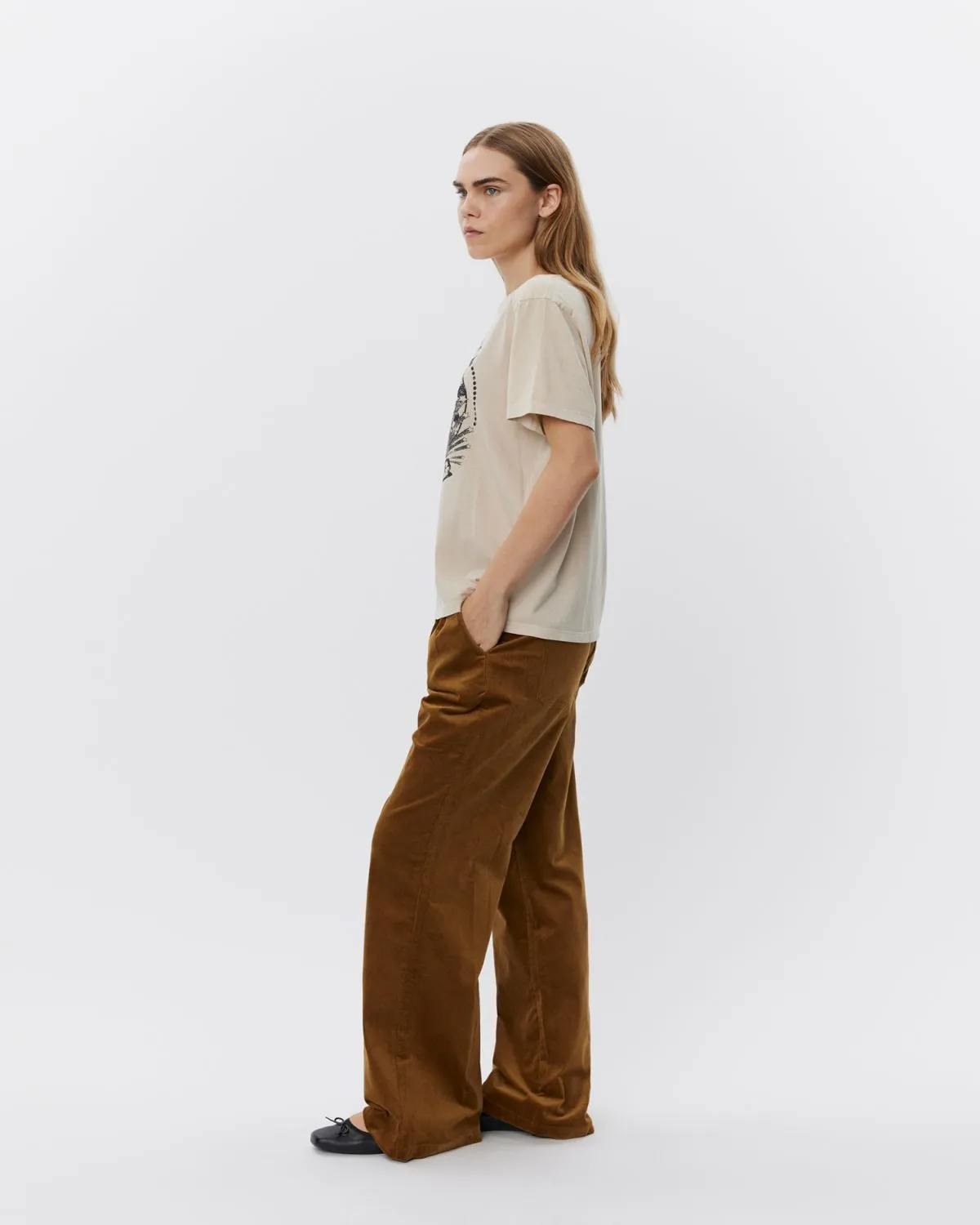 ZENASW T-SHIRT - Light Sand