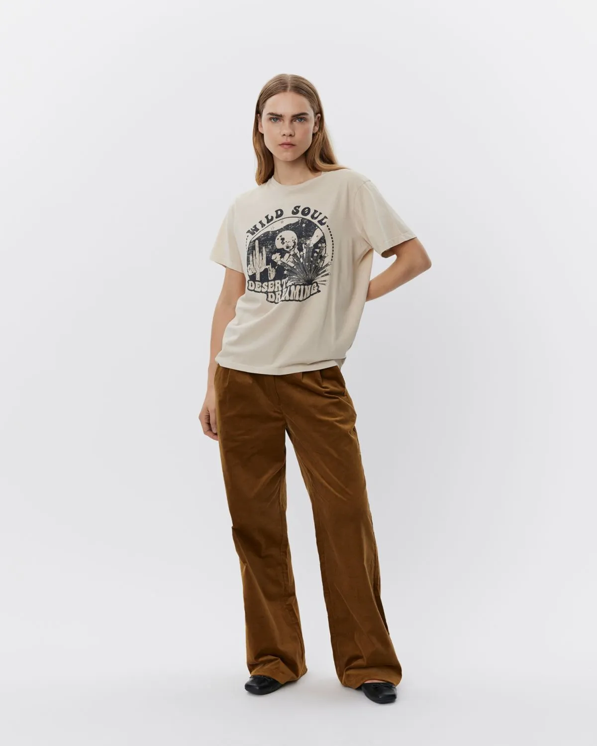 ZENASW T-SHIRT - Light Sand